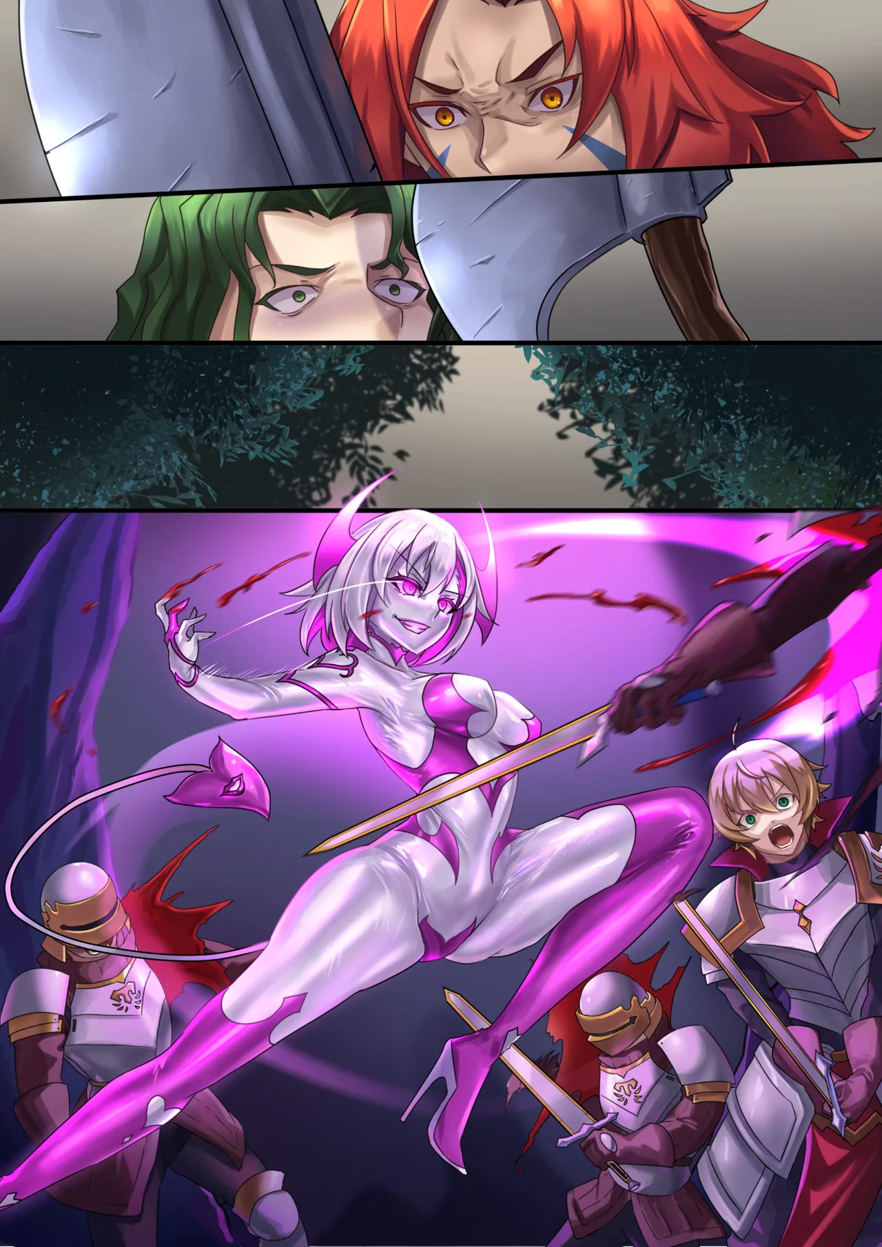 Demon lord Latex demon（Original + Textless） Chapter 1 - page 48