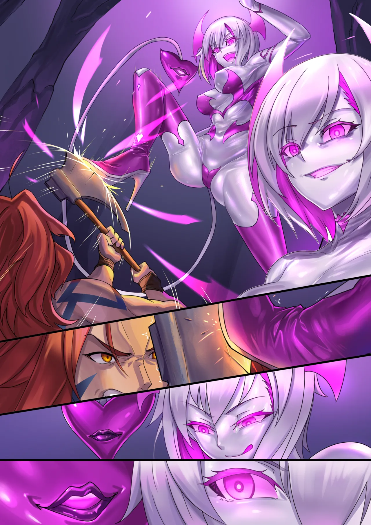 Demon lord Latex demon（Original + Textless） Chapter 1 - page 49