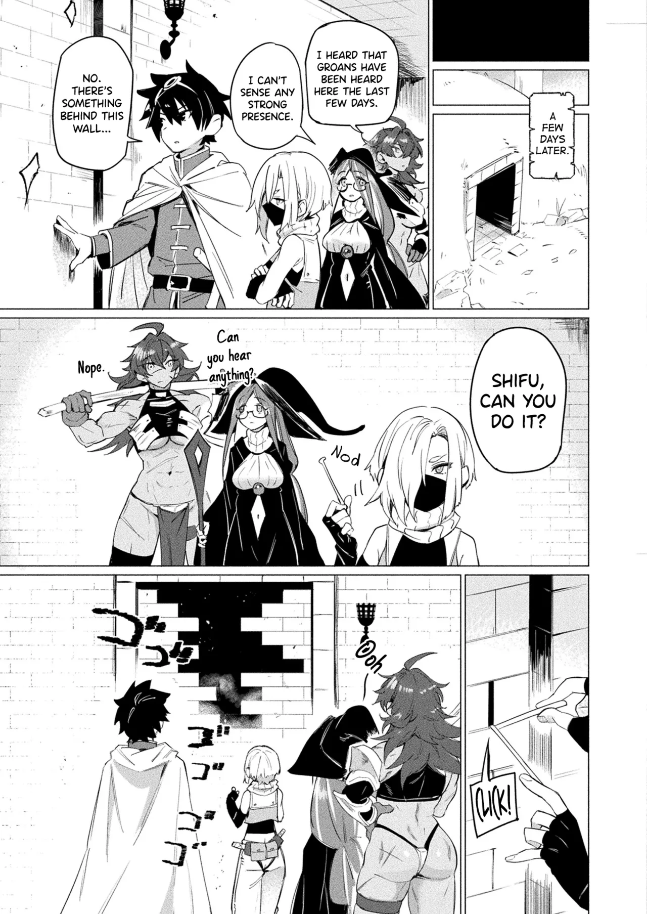 Kanraku Kanbu Maam in Ero Trap Dungeon Chapter 1 - page 23