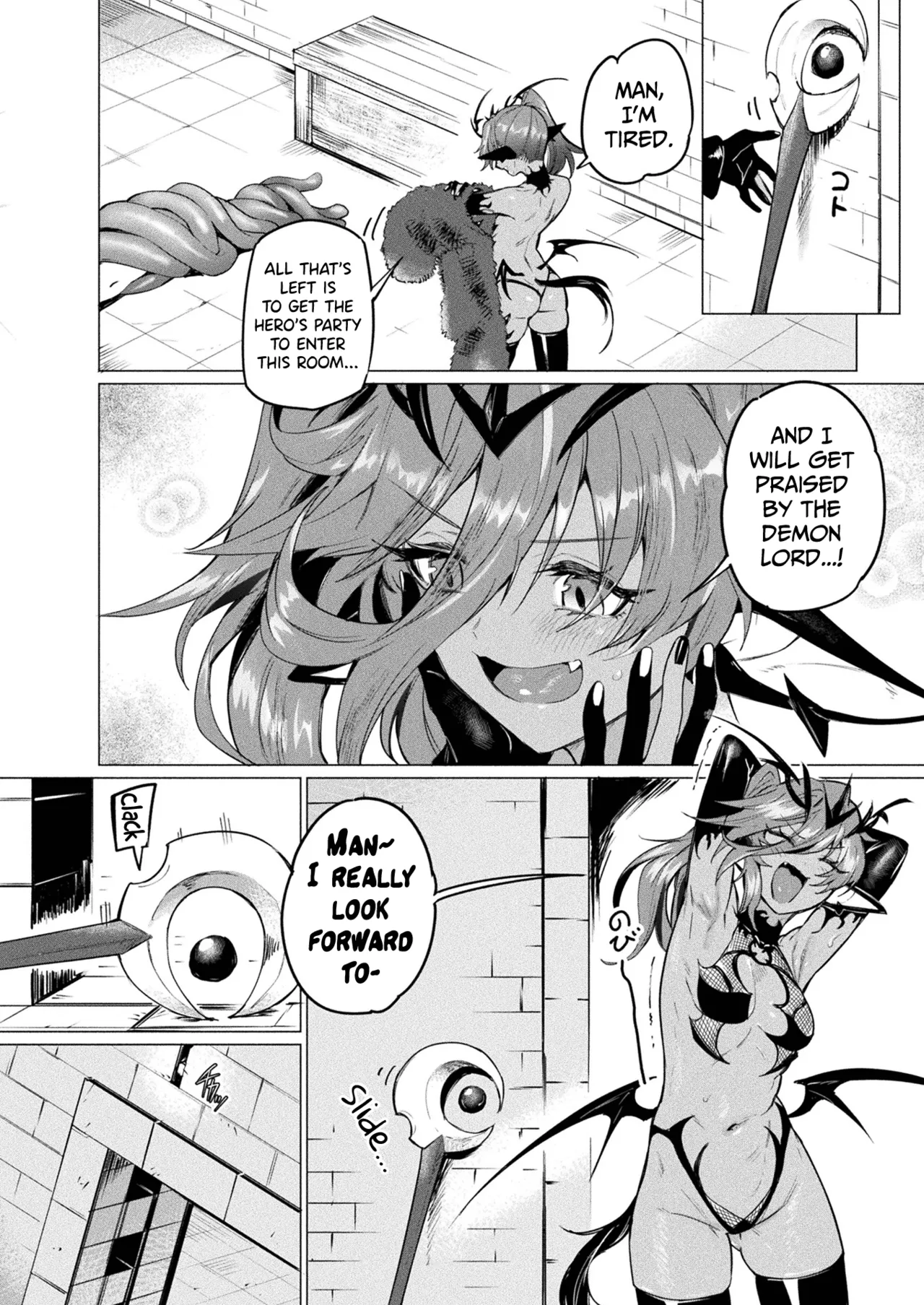 Kanraku Kanbu Maam in Ero Trap Dungeon Chapter 1 - page 4