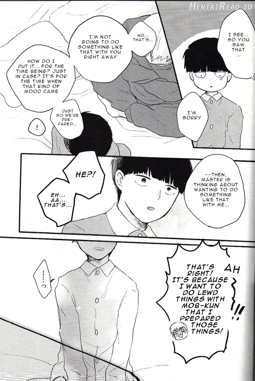 Leave it in the Bedroom - Mob Psycho 100 DJ Chapter 1 - page 13