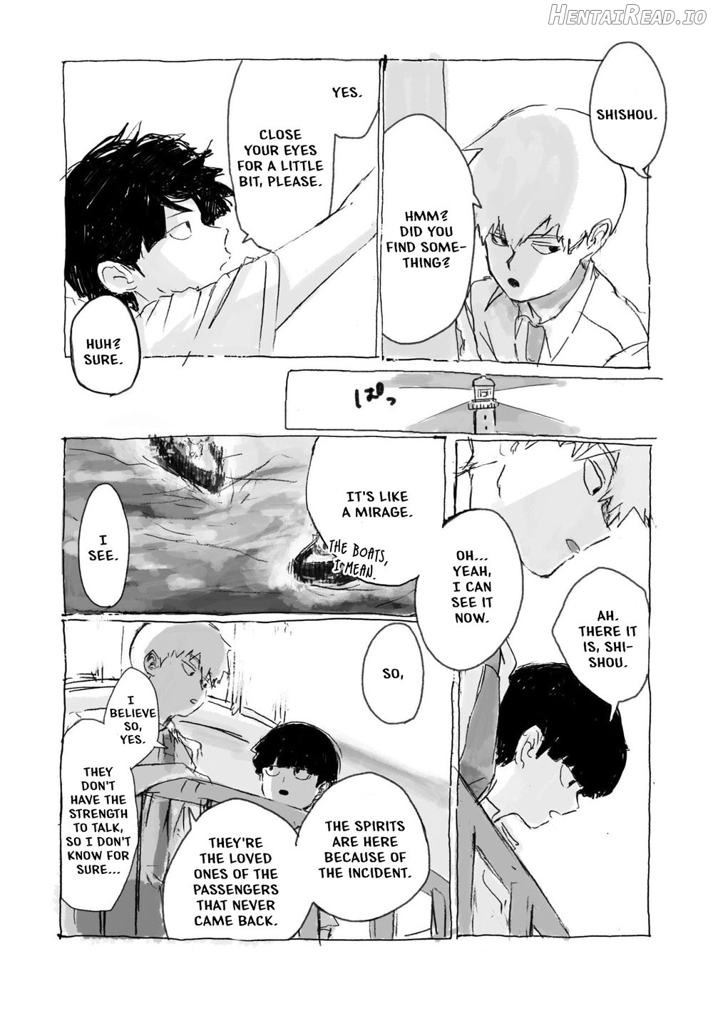 Yumeno Hotori, Natsuno Hate - Mob Psycho 100 DJ Chapter 1 - page 32