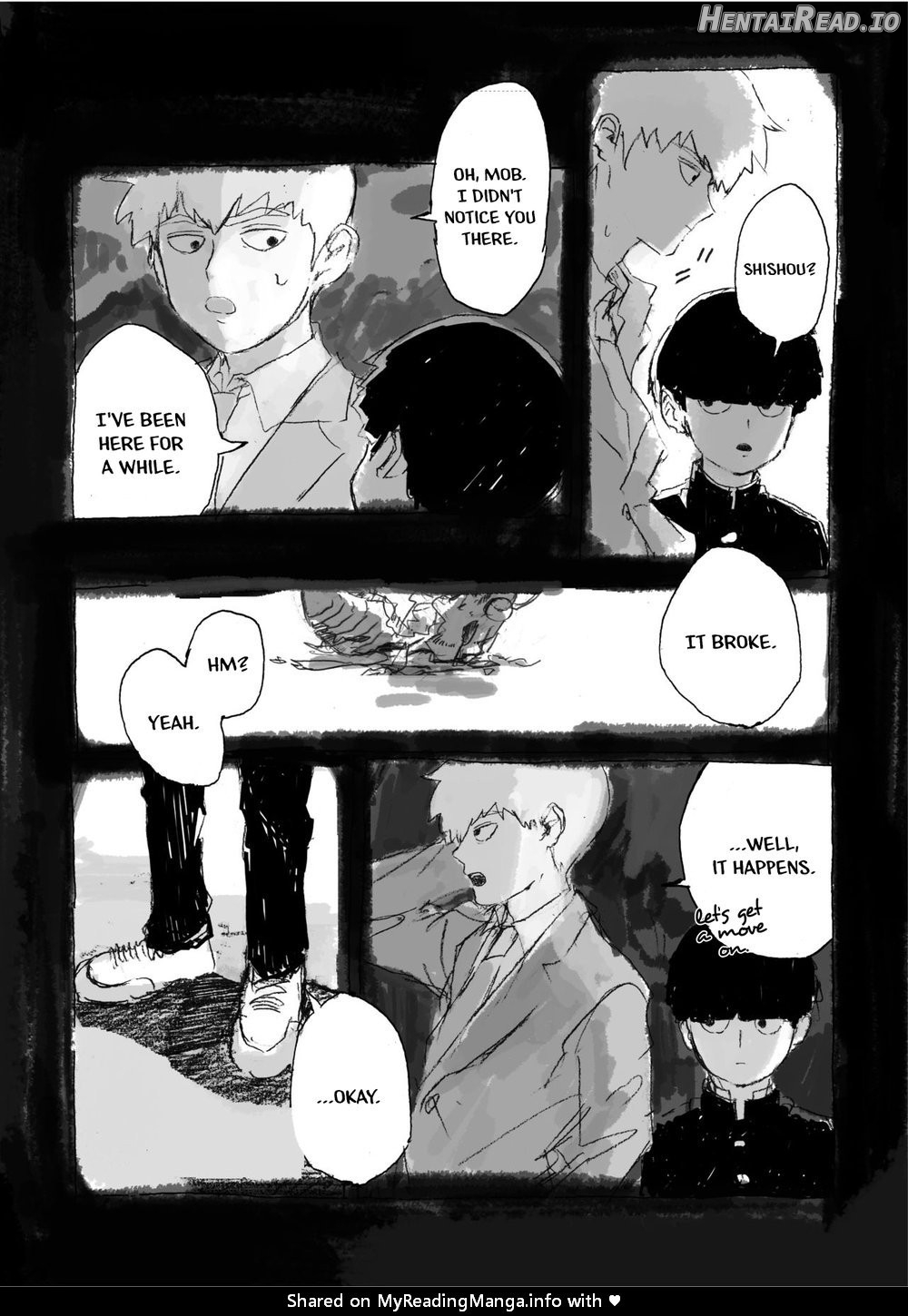 Yumeno Hotori, Natsuno Hate - Mob Psycho 100 DJ Chapter 1 - page 5