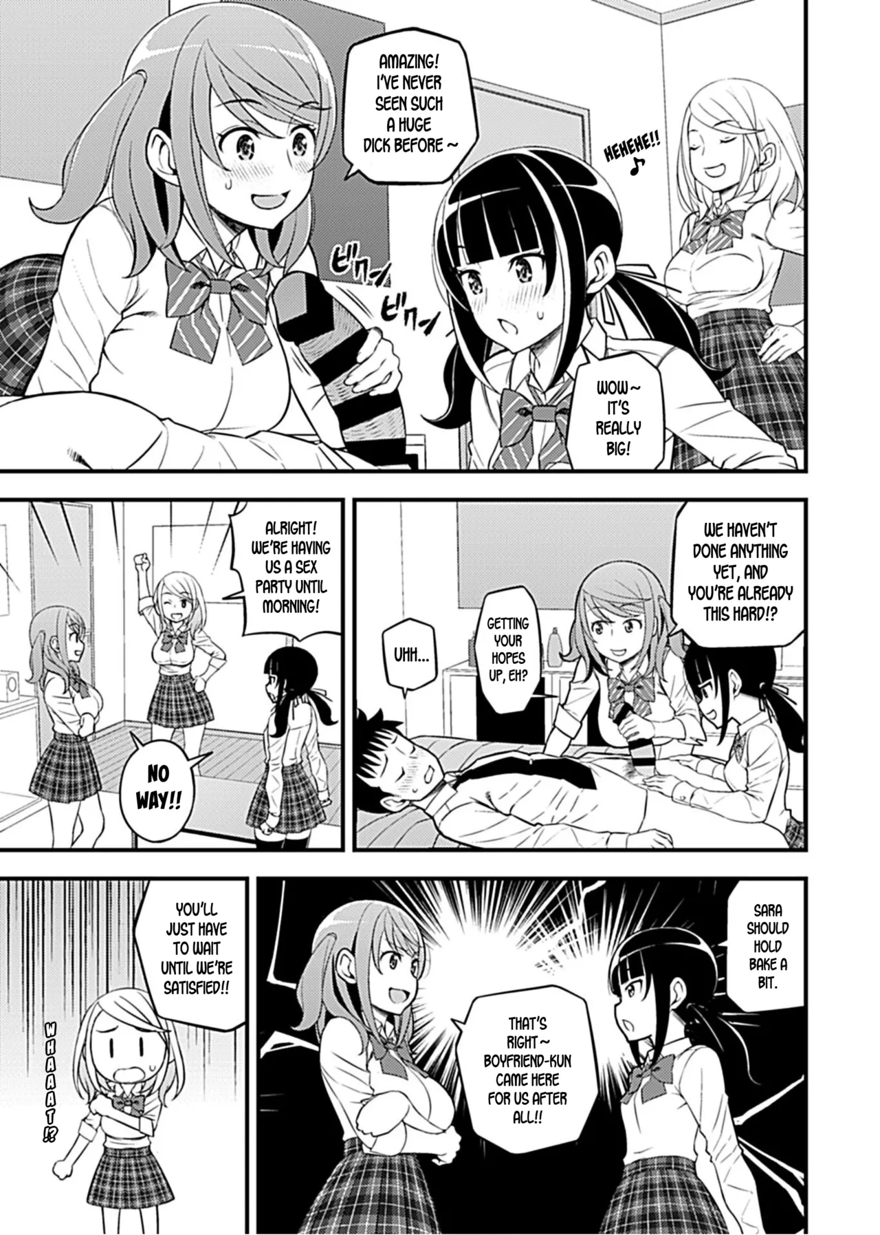 Kanojo no Gal na Onee-san ni Sasowareta node Shimashita. Ch. 5 Chapter 1 - page 6