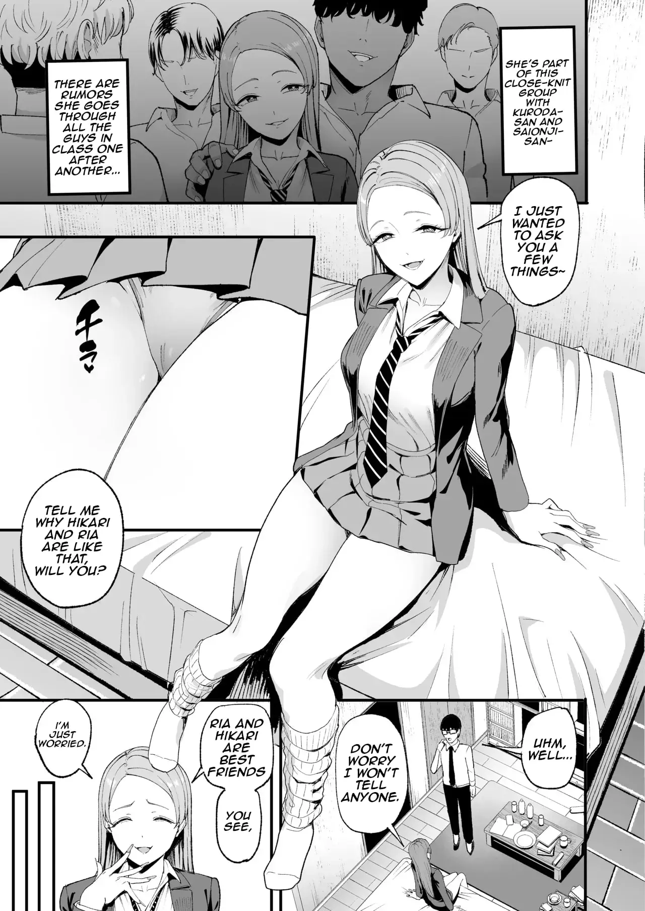 Iribitari Gal ni Manko Tsukawasete Morau Hanashi 1 - 4 Chapter 1 - page 118