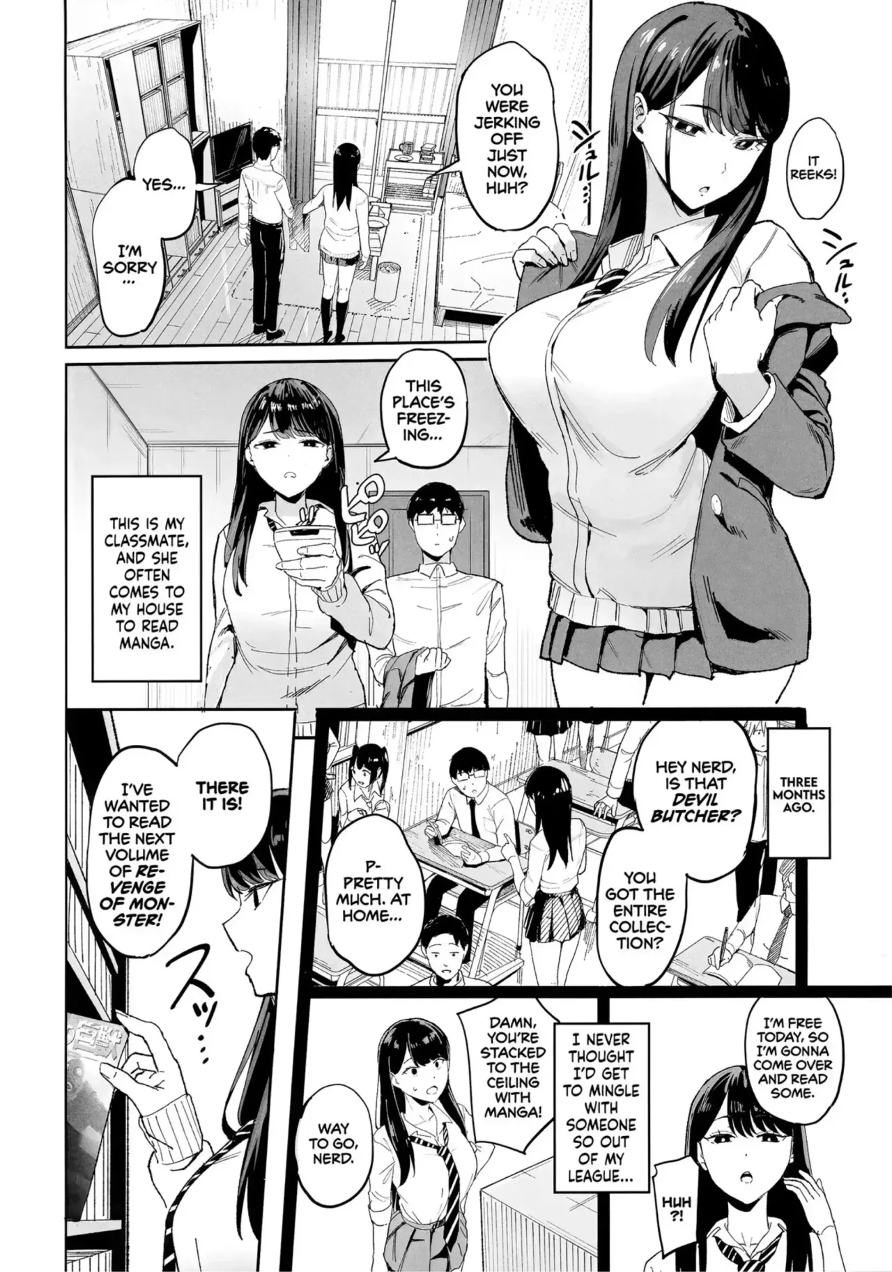 Iribitari Gal ni Manko Tsukawasete Morau Hanashi 1 - 4 Chapter 1 - page 4