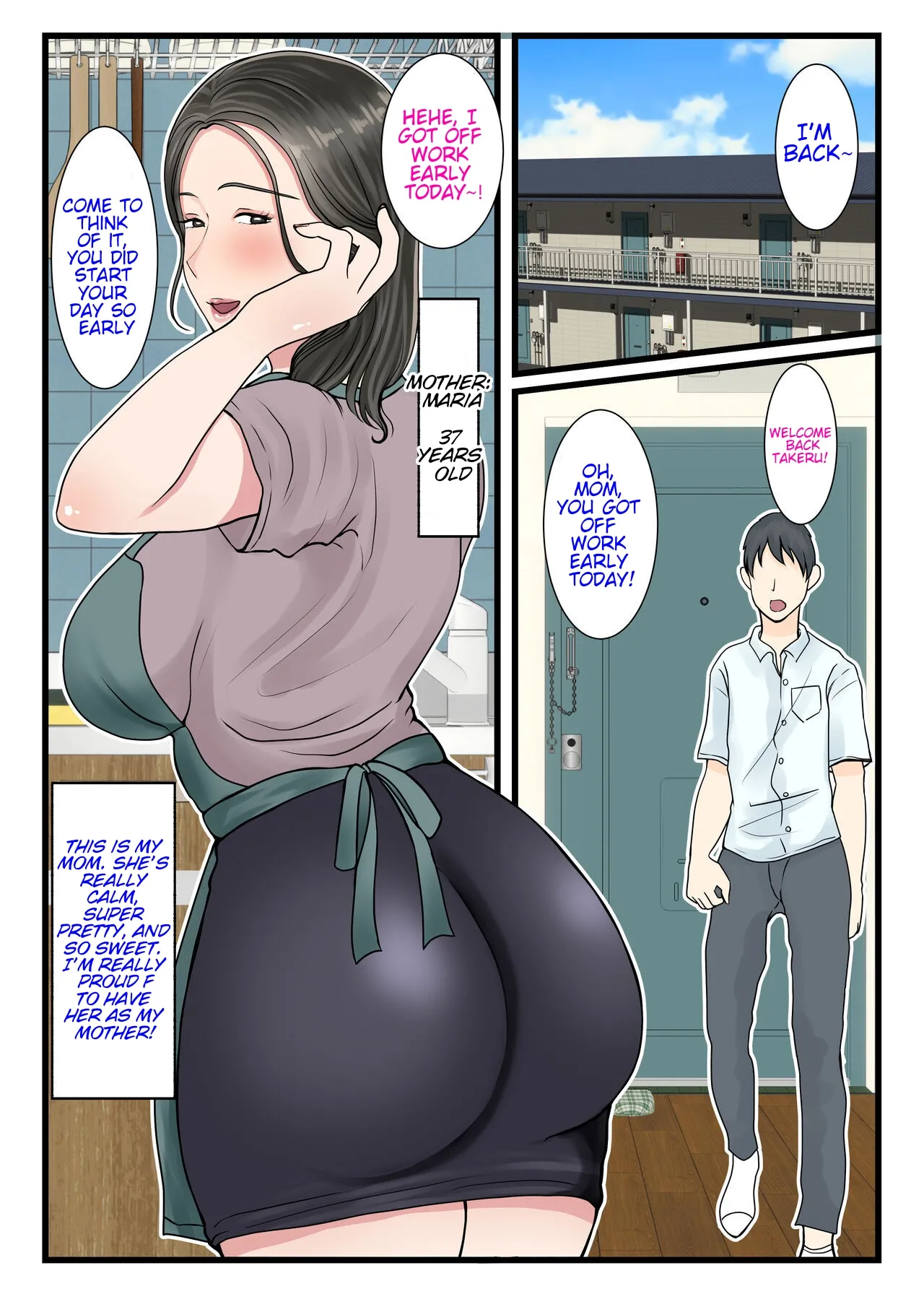 Shojo no Haha wa Musuko ni Dakarete Ko o Haramu Chapter 1 - page 2