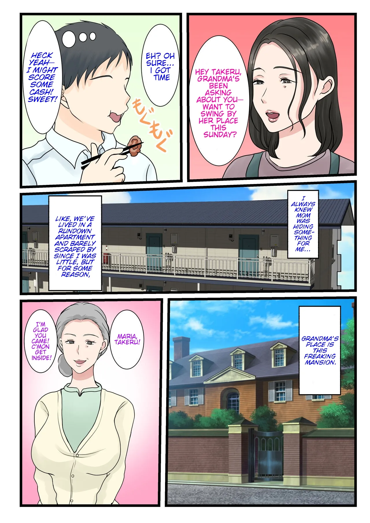 Shojo no Haha wa Musuko ni Dakarete Ko o Haramu Chapter 1 - page 4