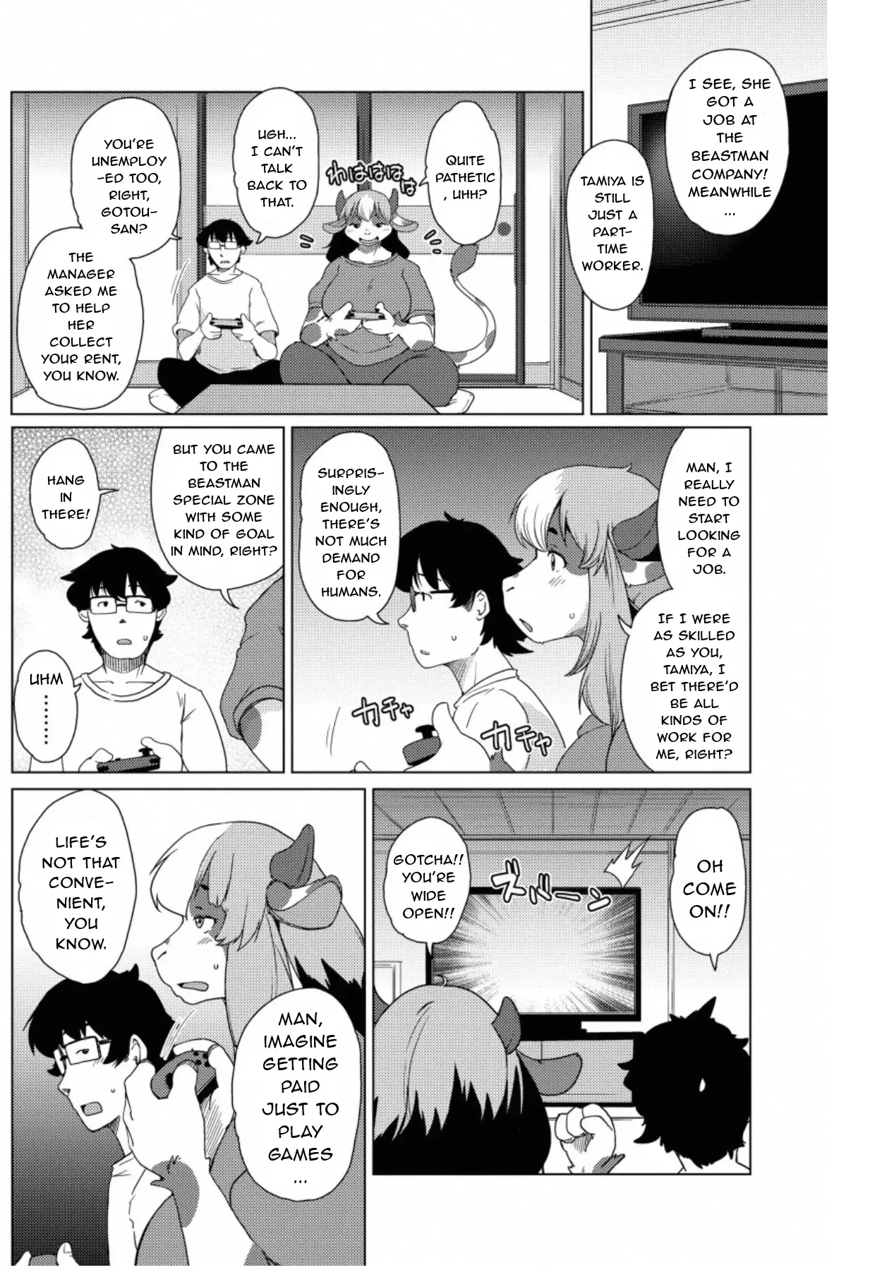 Juujin Apart Tokoharusou e Youkoso! Ch. 5 Preview Chapter 1 - page 2