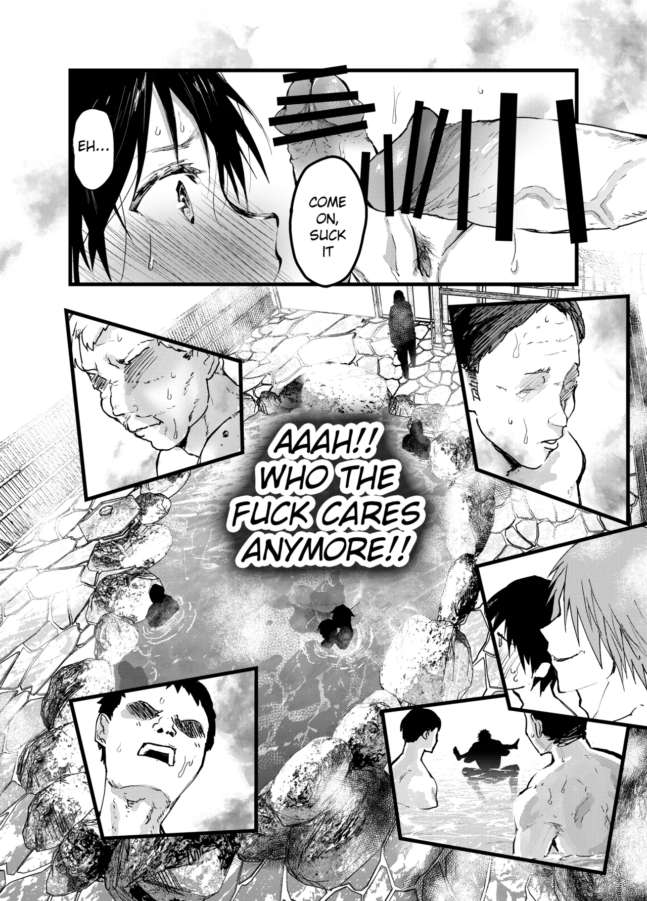 Mesu Ochi Onsen Gasshuku! Dosukebe Inran Renzoku Zecchou! Chapter 1 - page 46