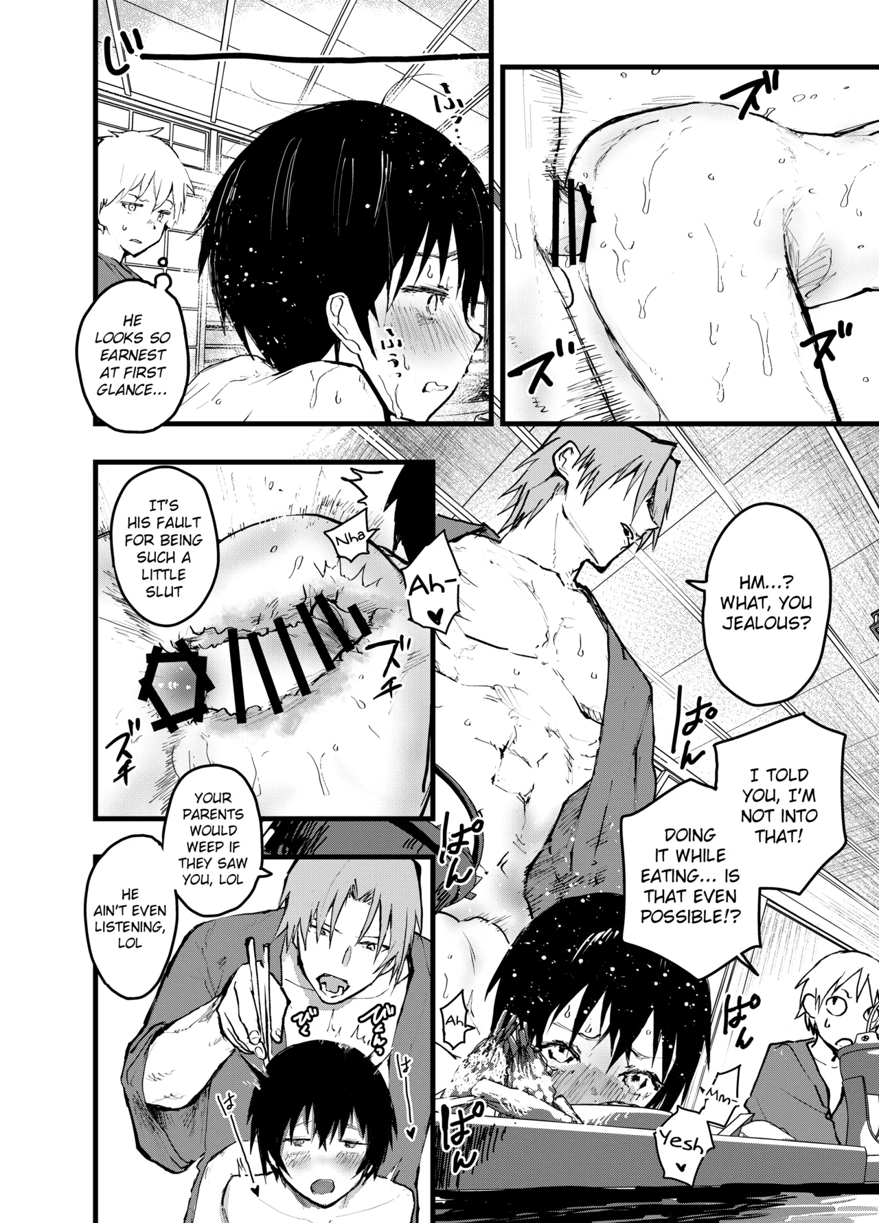 Mesu Ochi Onsen Gasshuku! Dosukebe Inran Renzoku Zecchou! Chapter 1 - page 61
