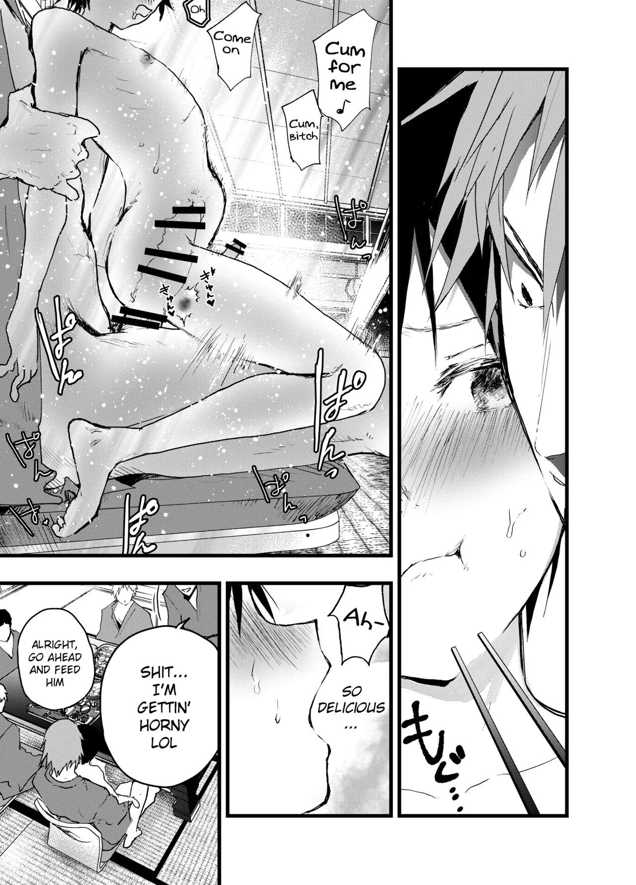 Mesu Ochi Onsen Gasshuku! Dosukebe Inran Renzoku Zecchou! Chapter 1 - page 62
