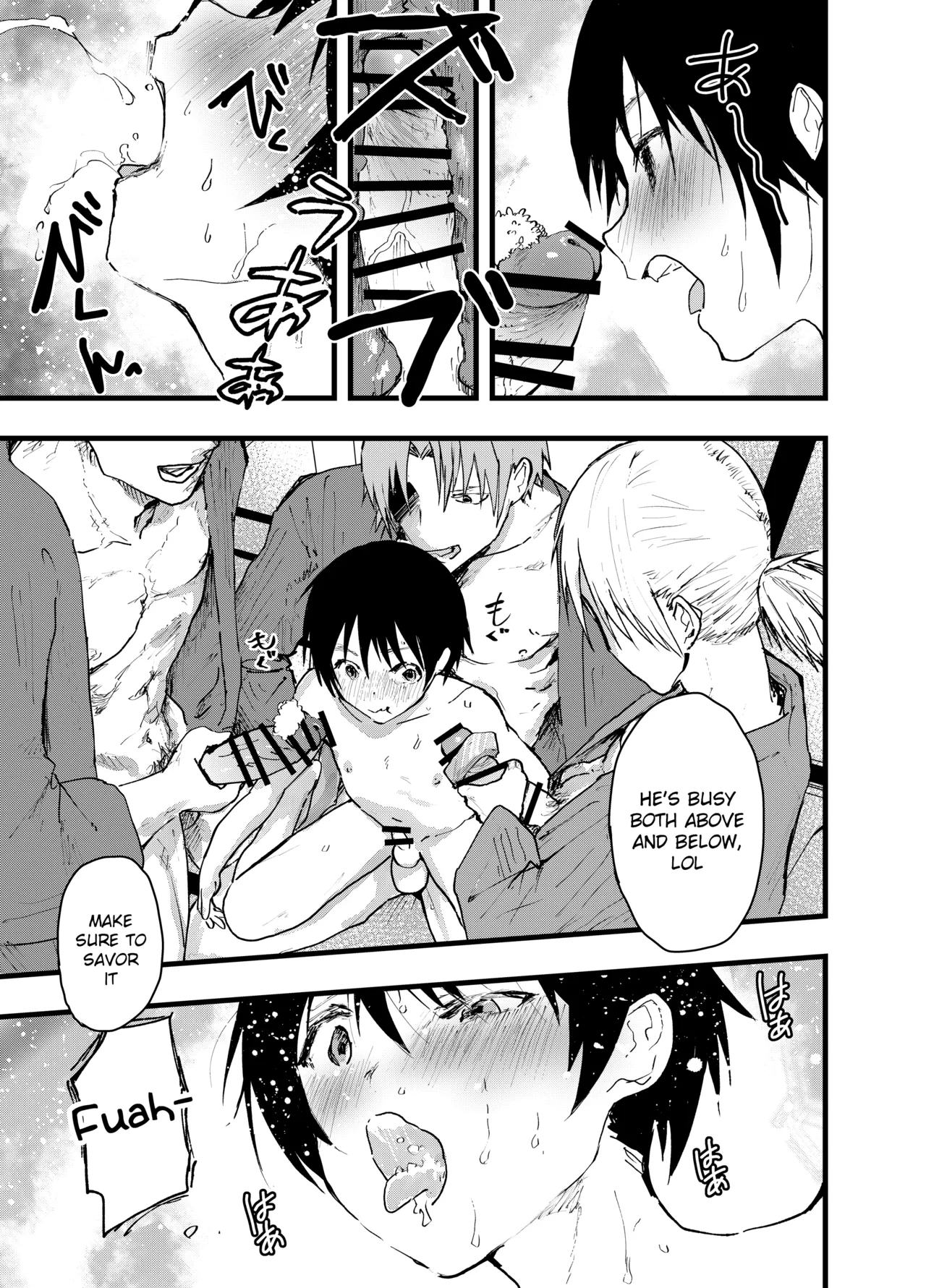 Mesu Ochi Onsen Gasshuku! Dosukebe Inran Renzoku Zecchou! Chapter 1 - page 64