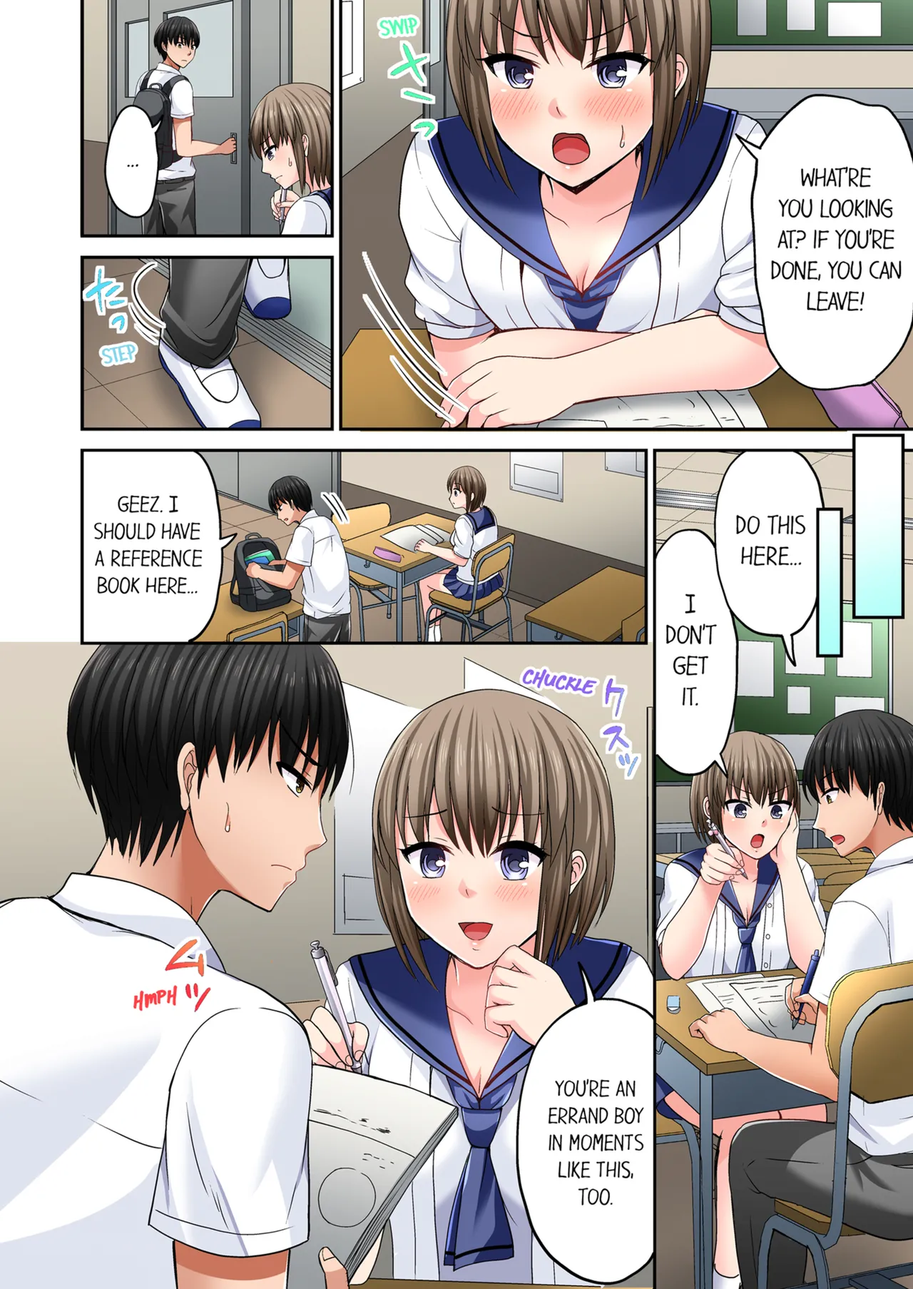 Pashiri no Shita Teku, Yabaitte... ~ Ebi Sori Iki Suru Namaiki Gyaru Chapter 1 - page 177