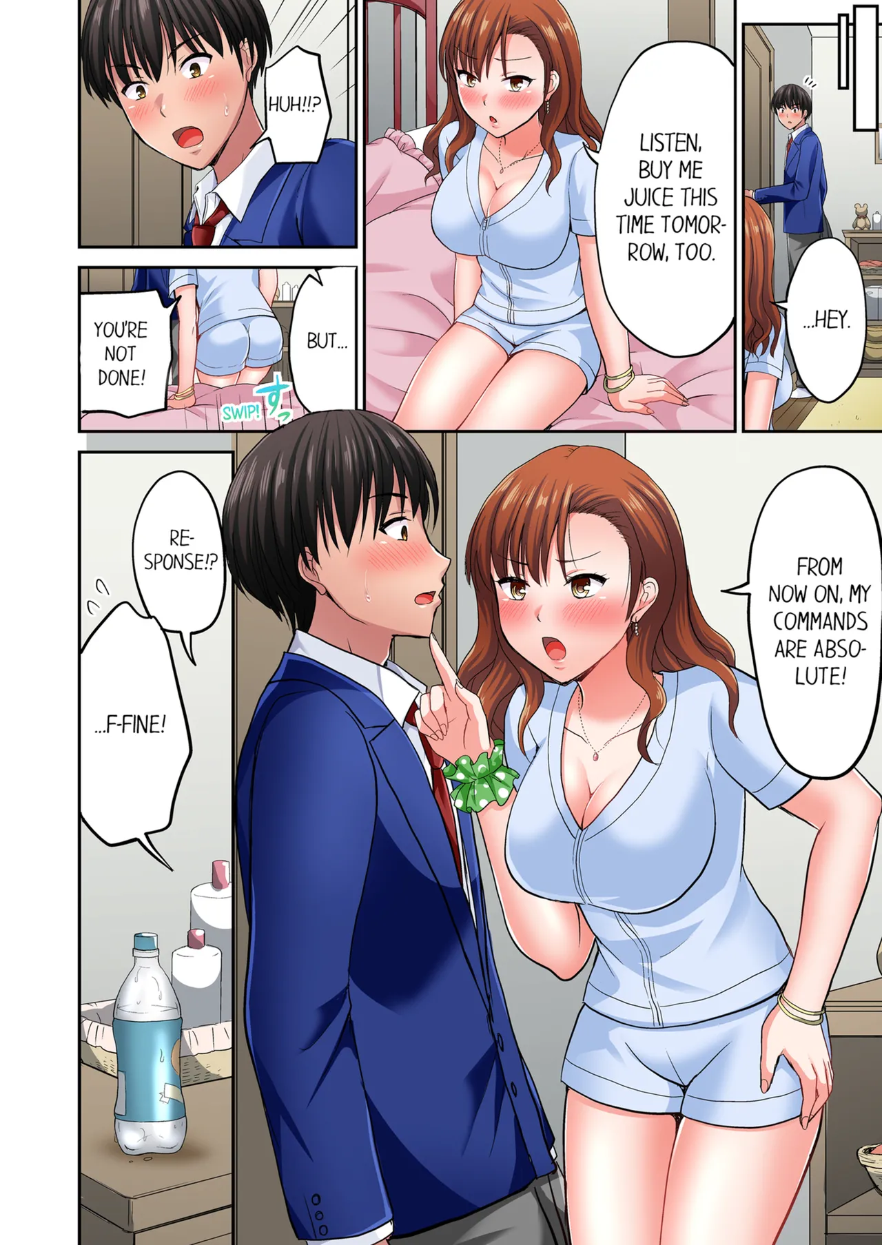 Pashiri no Shita Teku, Yabaitte... ~ Ebi Sori Iki Suru Namaiki Gyaru Chapter 1 - page 73