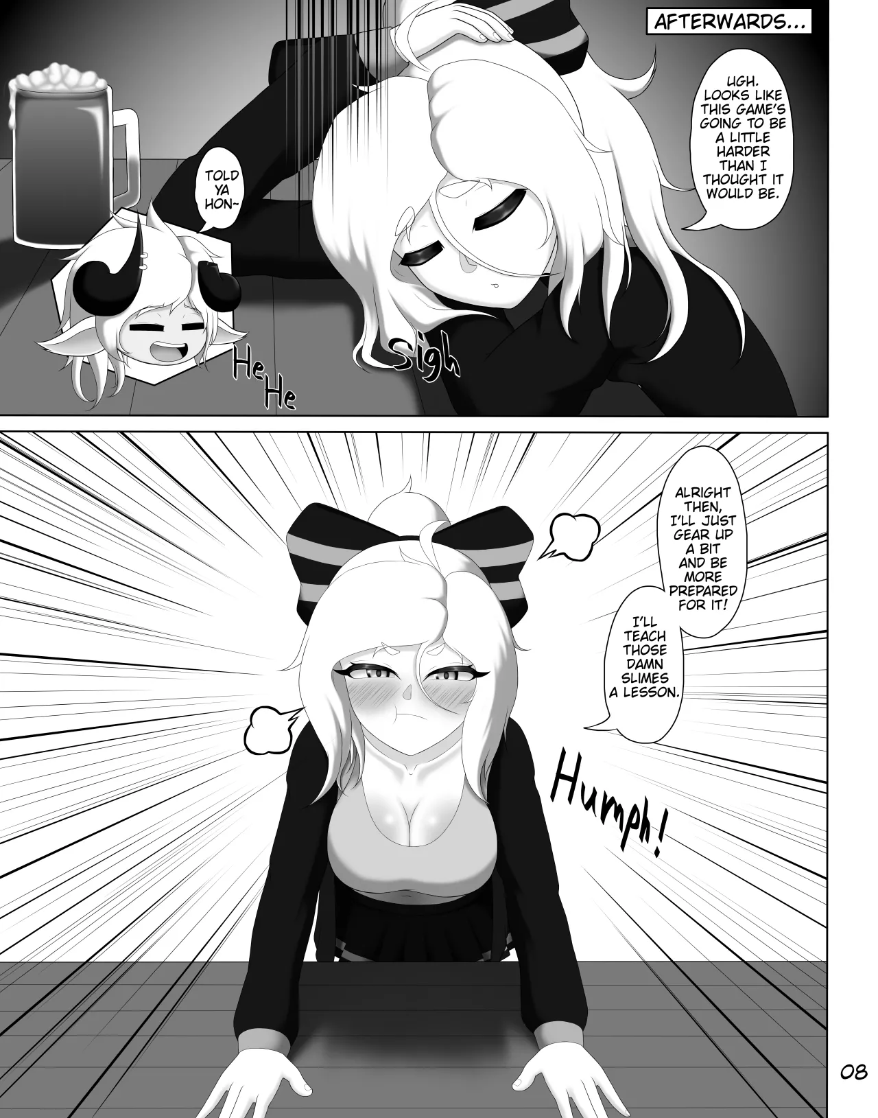 Fumiko's Lewd Encounters in an Erotic RPG VR Game!!! Chapter 1 - page 10