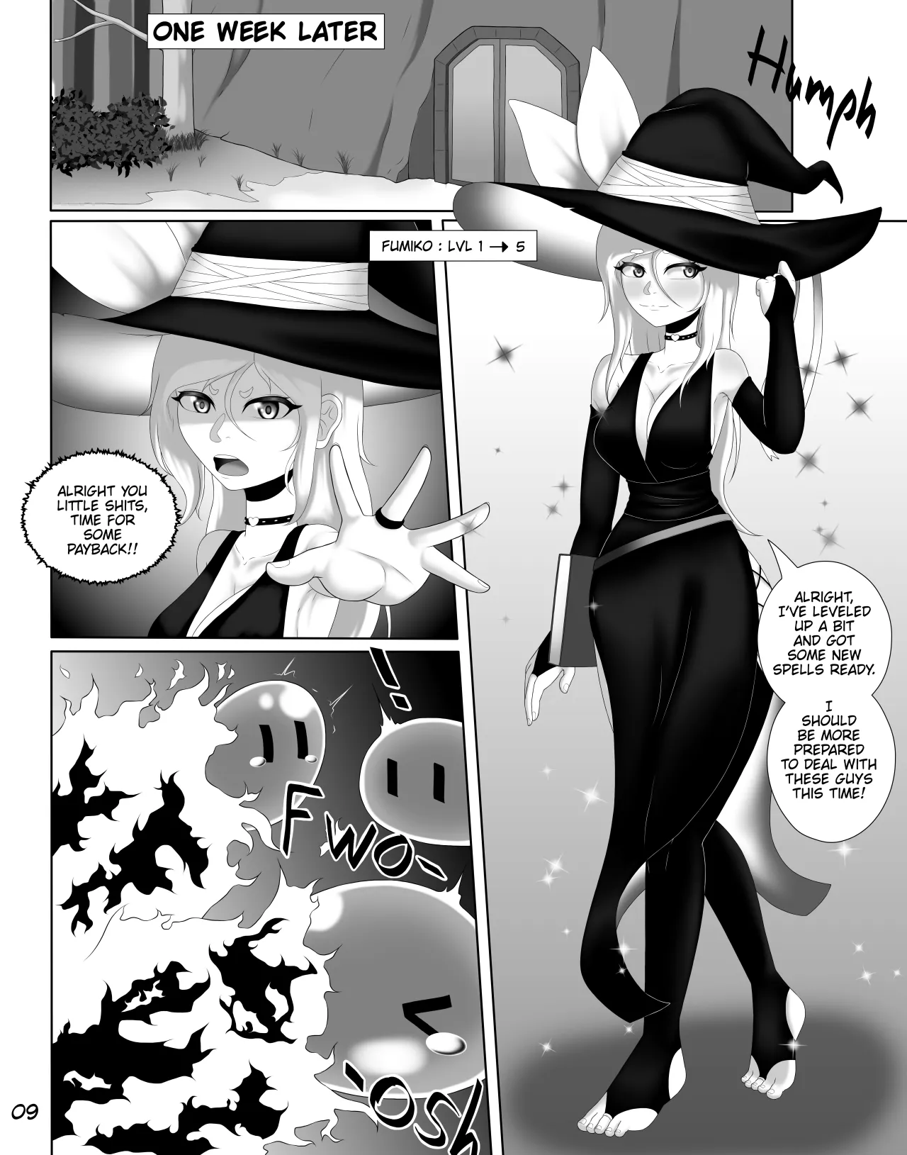 Fumiko's Lewd Encounters in an Erotic RPG VR Game!!! Chapter 1 - page 11