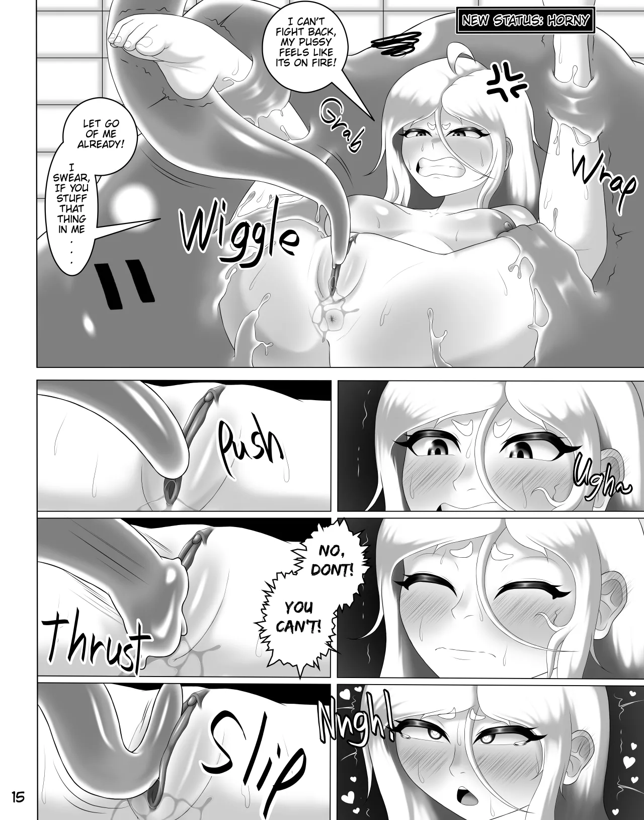 Fumiko's Lewd Encounters in an Erotic RPG VR Game!!! Chapter 1 - page 17