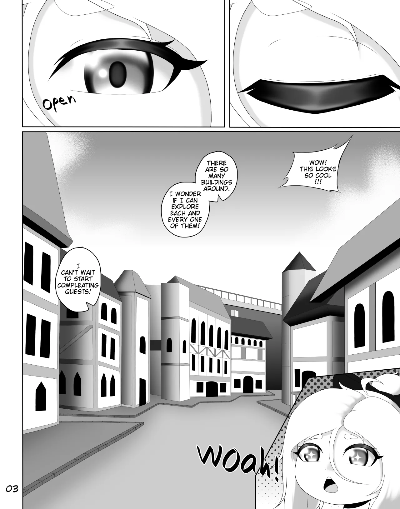 Fumiko's Lewd Encounters in an Erotic RPG VR Game!!! Chapter 1 - page 5