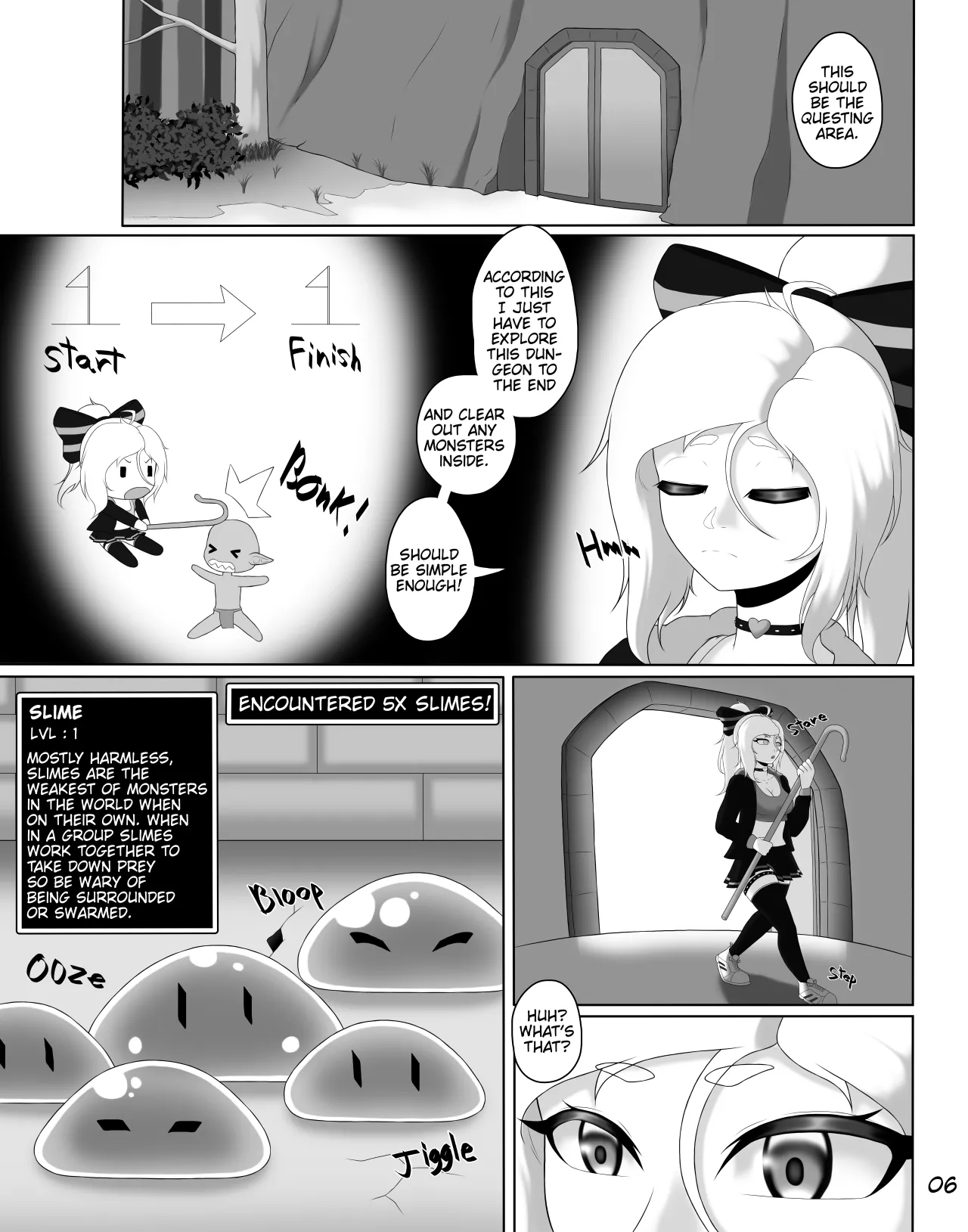Fumiko's Lewd Encounters in an Erotic RPG VR Game!!! Chapter 1 - page 8