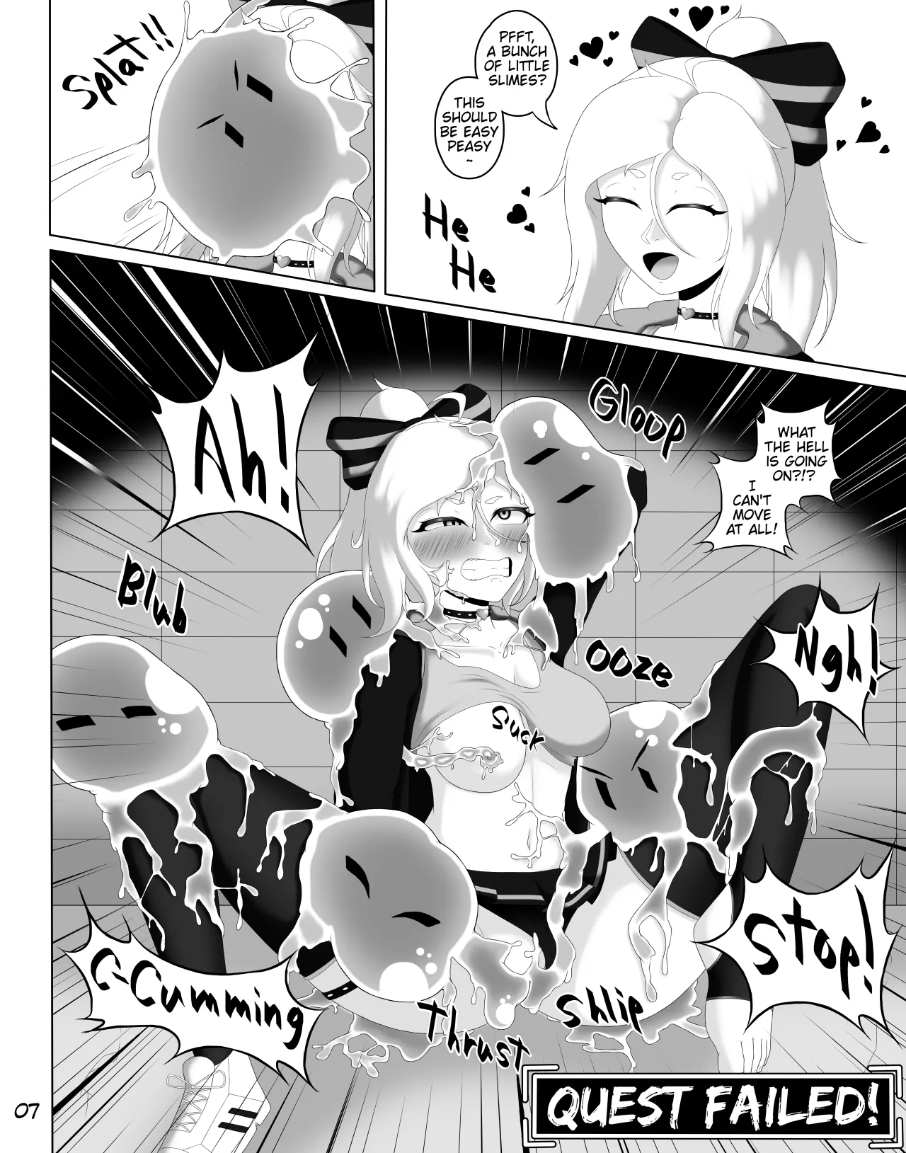 Fumiko's Lewd Encounters in an Erotic RPG VR Game!!! Chapter 1 - page 9