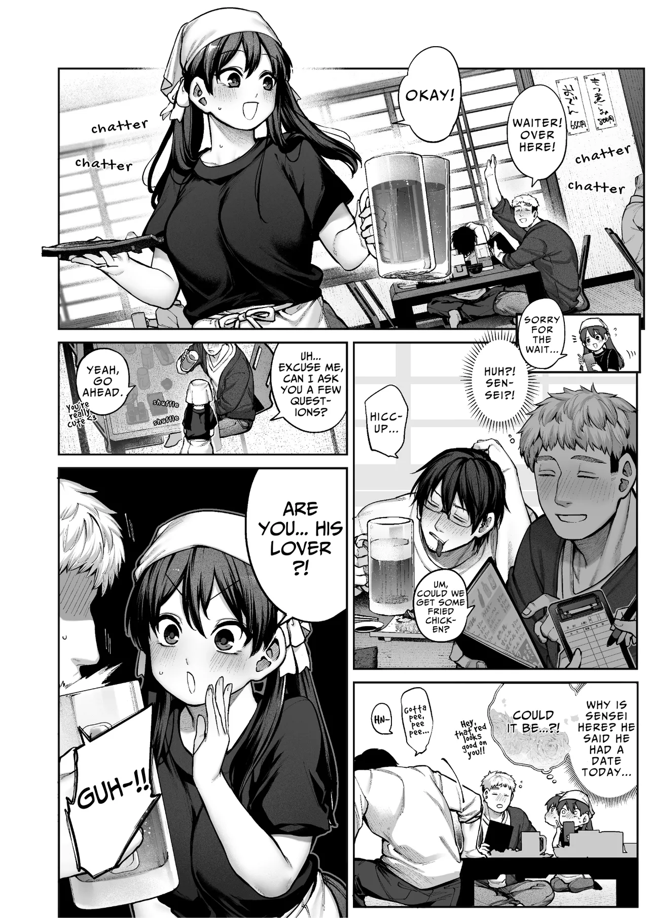 Mr. Hattori Doesn't Need A Girlfriend! ~he said love was a hassle, but his love is just too heavy~ Chapter 1 - page 5