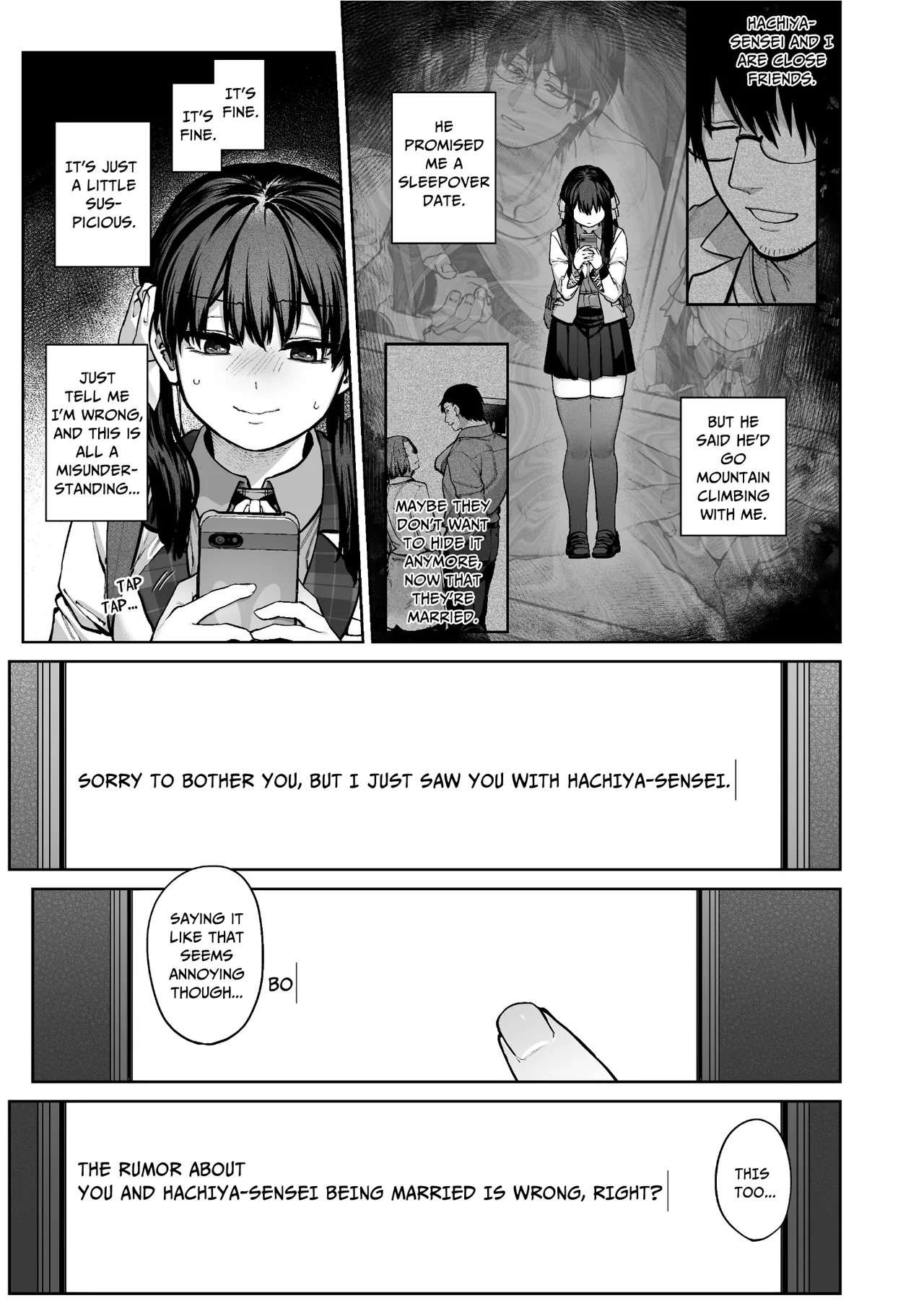 Mr. Hattori Doesn't Need A Girlfriend! ~he said love was a hassle, but his love is just too heavy~ Chapter 1 - page 56