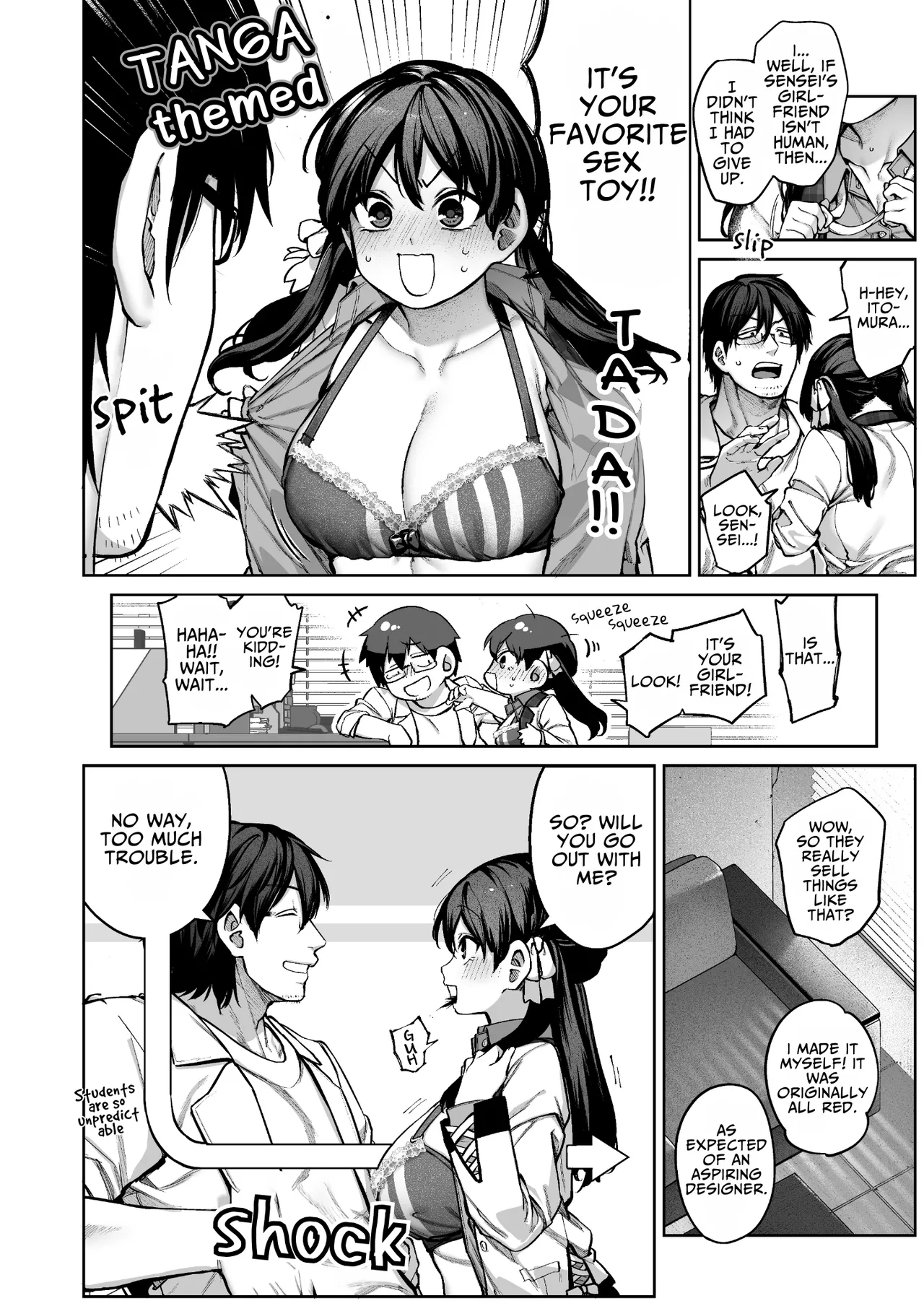 Mr. Hattori Doesn't Need A Girlfriend! ~he said love was a hassle, but his love is just too heavy~ Chapter 1 - page 7