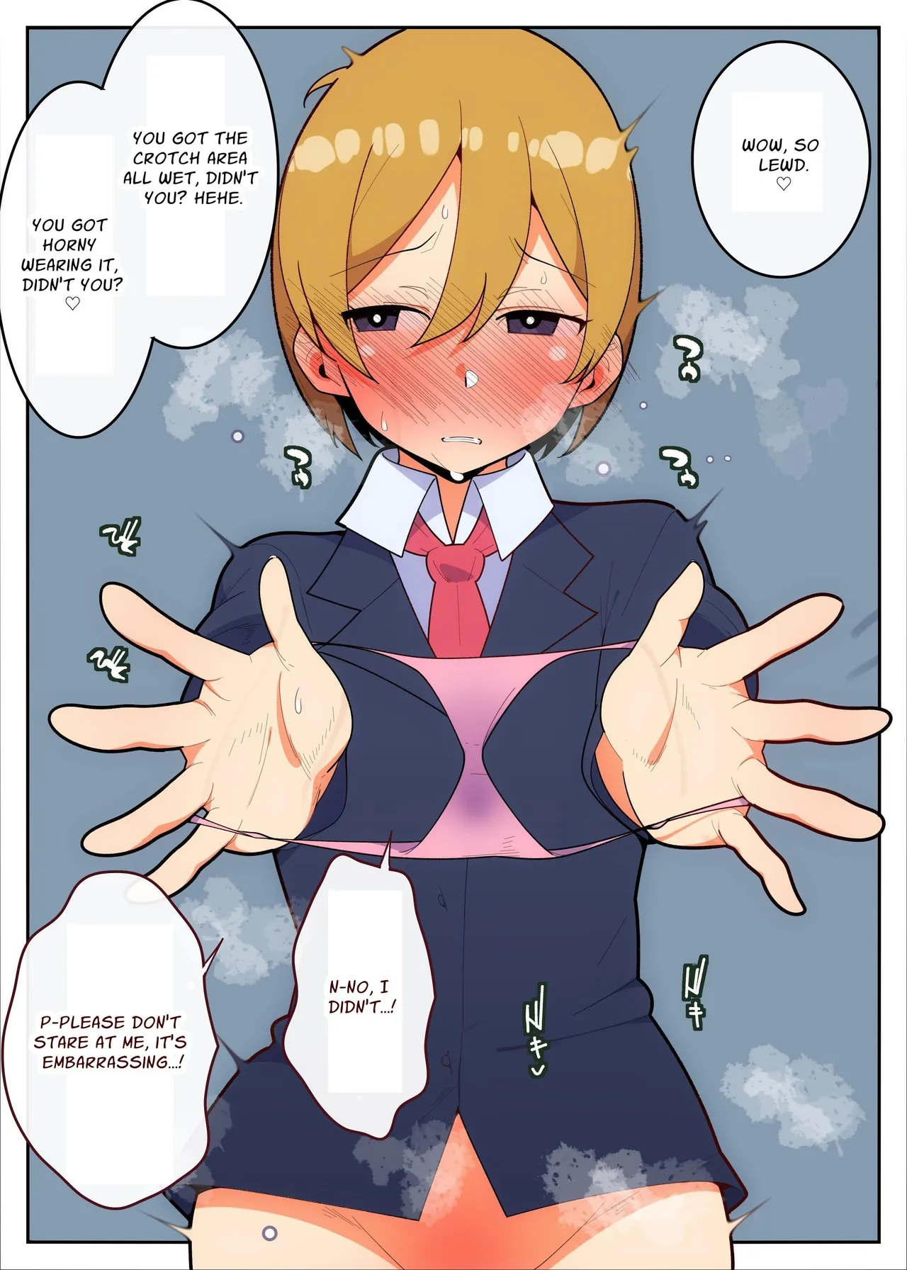 Crossdressing Femboy Doesn't Want His Punishment Chapter 1 - page 4