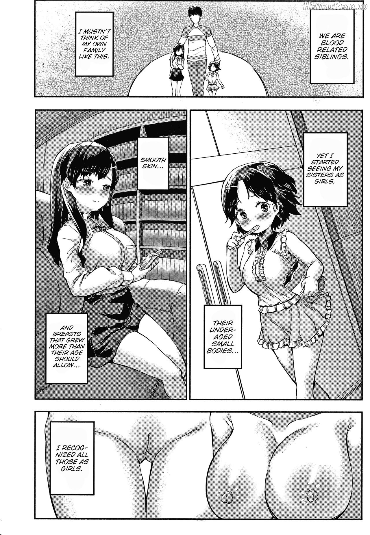 Minimum Kyonyuu Imouto Minimum Gigantic Breasts Little Sisters Chapter 1 - page 8