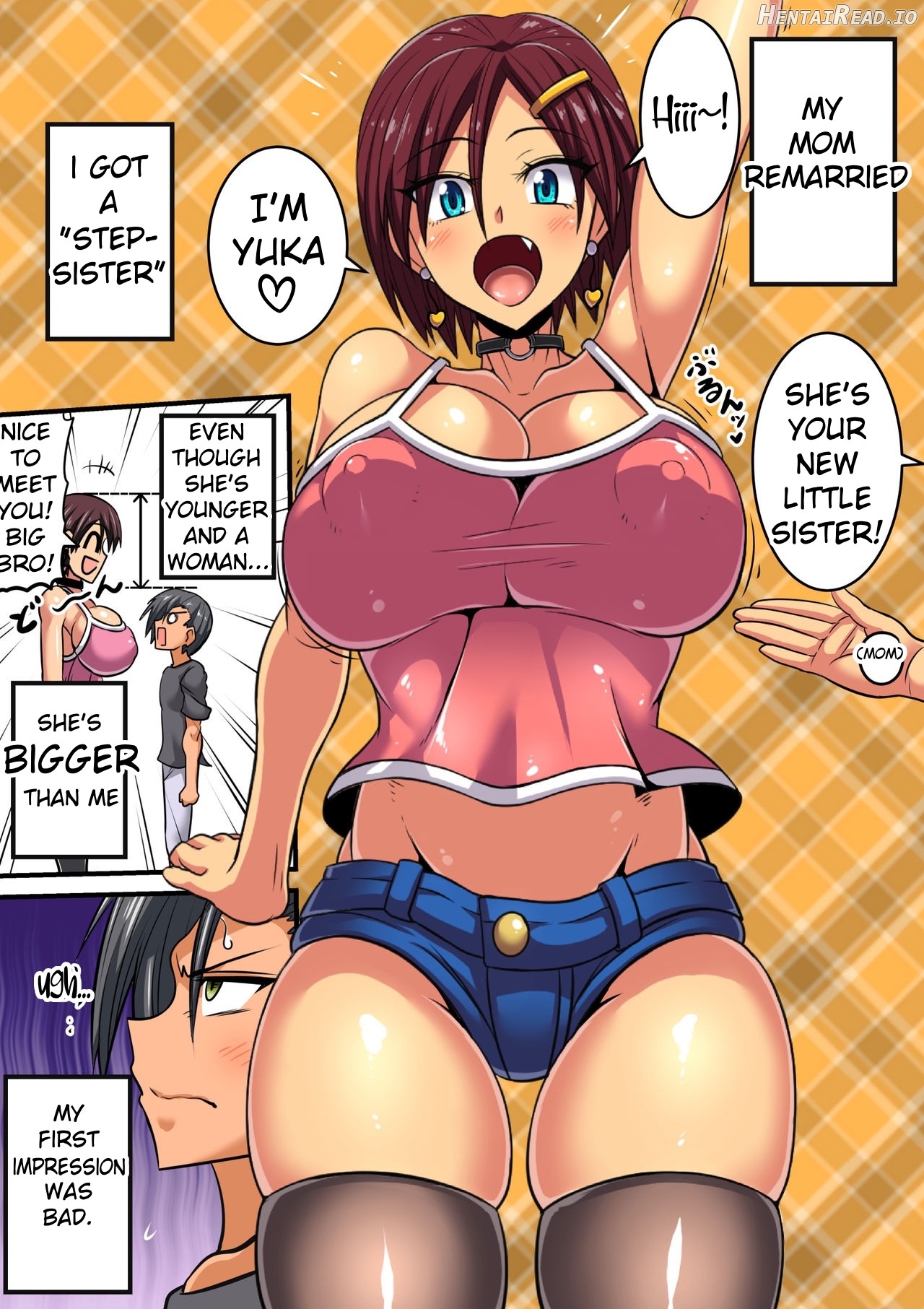 My TALL and BUSTY Step Sister Gives Me Penis Enhancement Training Chapter 1 - page 2