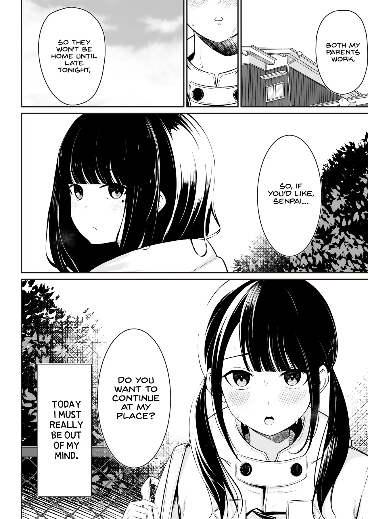 "Senpai" to "Watashi"    Hentai Chapter 1 - page 23