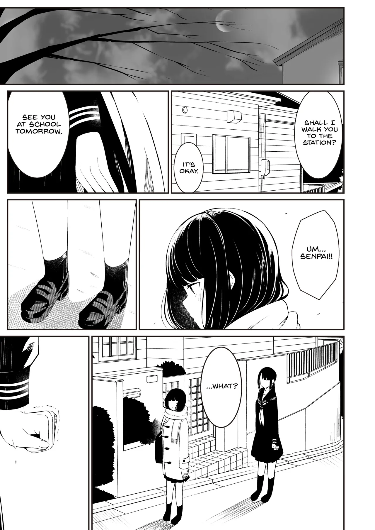 "Senpai" to "Watashi"    Hentai Chapter 1 - page 42