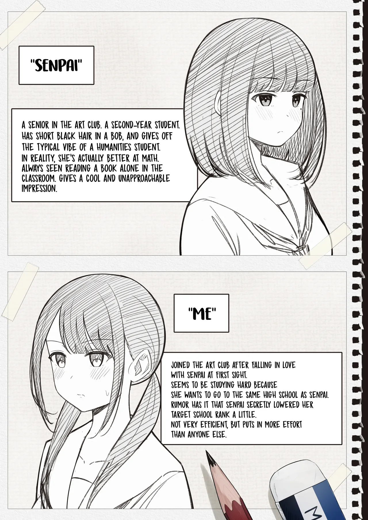 "Senpai" to "Watashi"    Hentai Chapter 1 - page 48