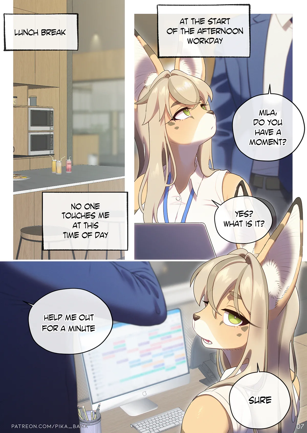 The SEXretary's Work Chapter 1 - page 8