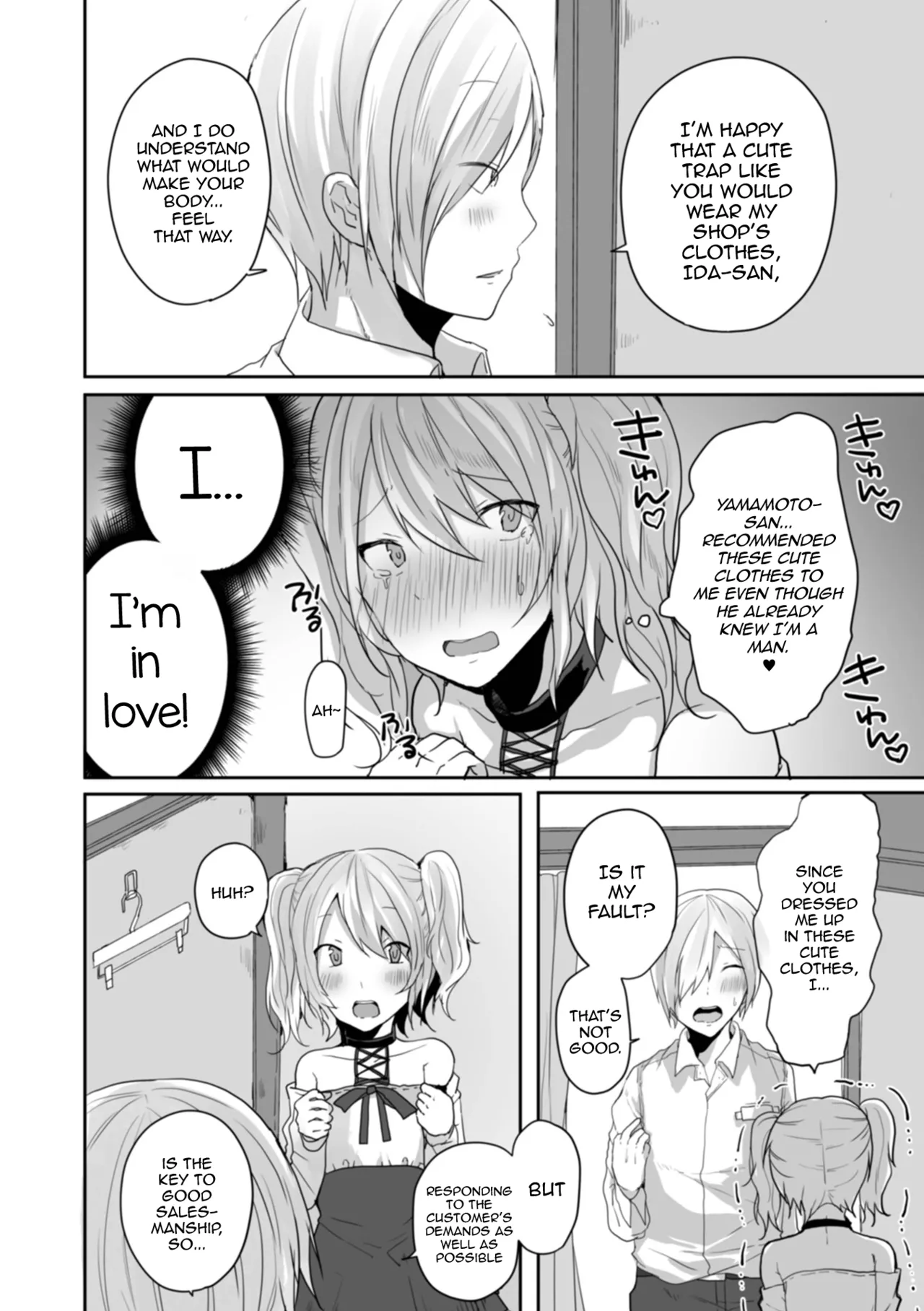 Otokonoko datte Koi Shitain desu ga! + Ecchi na China ♂ wa, Osuki desu ka Chapter 1 - page 90