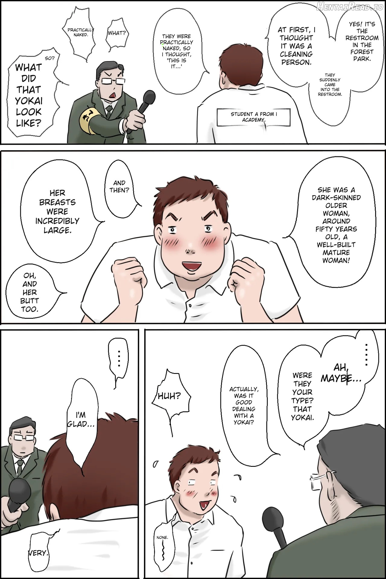 Appearing! Lustful Mating Monster - Monster in the Public Toilet Chapter 1 - page 1