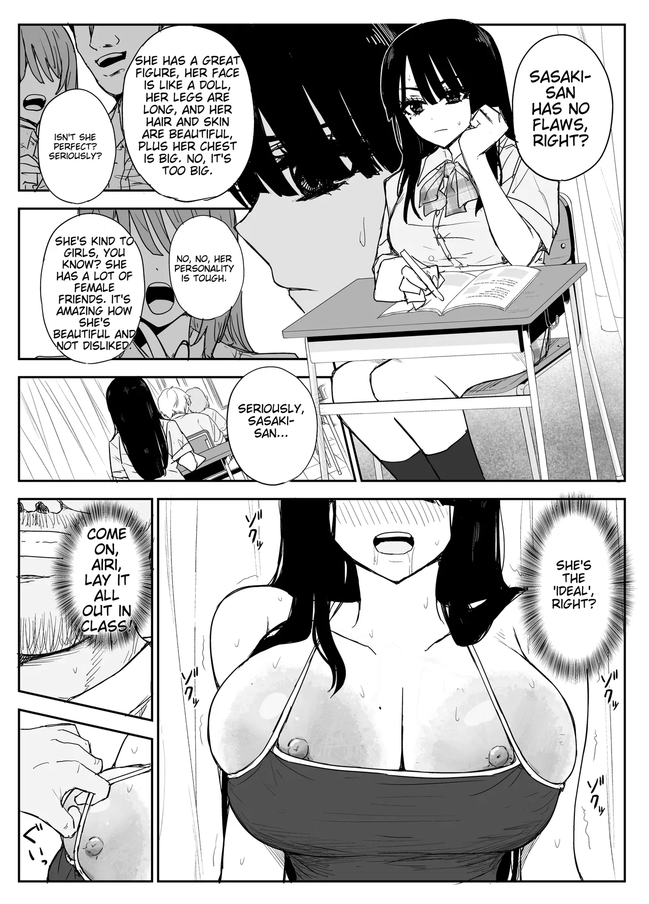 Oshiego Kiss Hame Nikki 2 Iyagaru Oshiego ni Sukumizu Kisete Oppai Nyuurin Shaburimakuru Chapter 1 - page 36