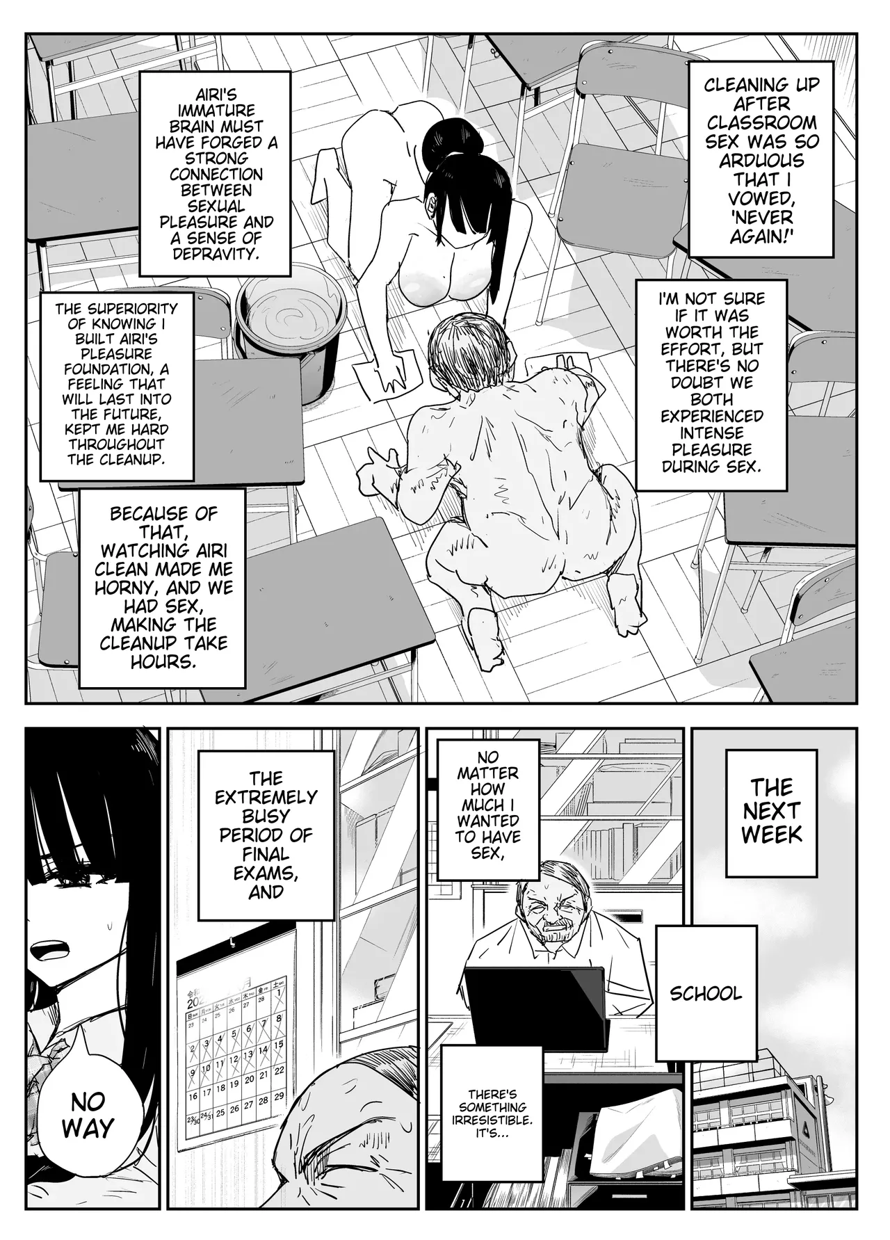 Oshiego Kiss Hame Nikki 2 Iyagaru Oshiego ni Sukumizu Kisete Oppai Nyuurin Shaburimakuru Chapter 1 - page 57