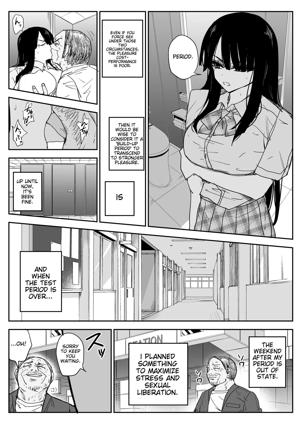 Oshiego Kiss Hame Nikki 2 Iyagaru Oshiego ni Sukumizu Kisete Oppai Nyuurin Shaburimakuru Chapter 1 - page 58
