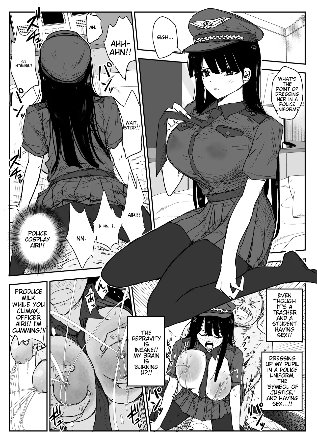 Oshiego Kiss Hame Nikki 2 Iyagaru Oshiego ni Sukumizu Kisete Oppai Nyuurin Shaburimakuru Chapter 1 - page 89