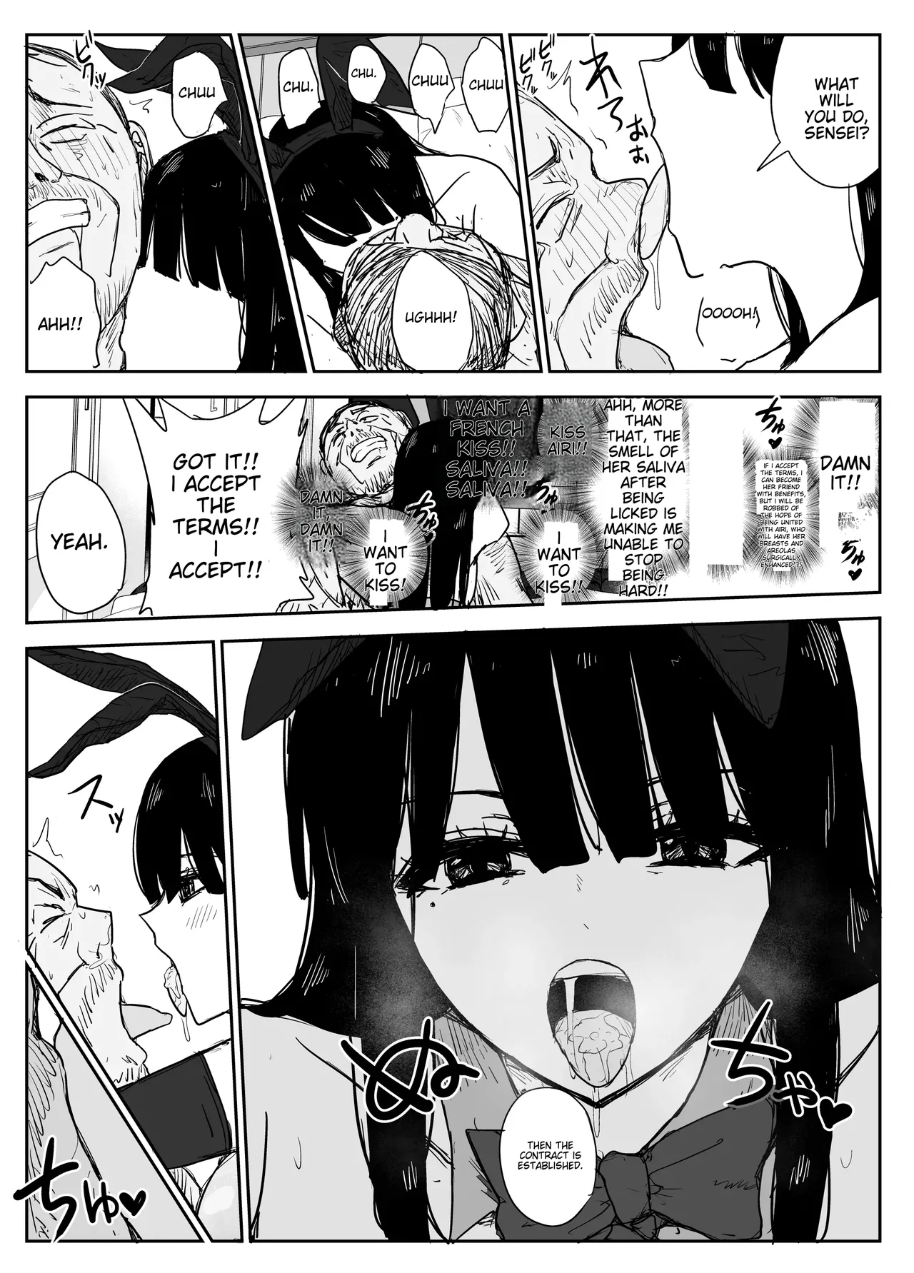 Oshiego Kiss Hame Nikki 2 Iyagaru Oshiego ni Sukumizu Kisete Oppai Nyuurin Shaburimakuru Chapter 1 - page 94