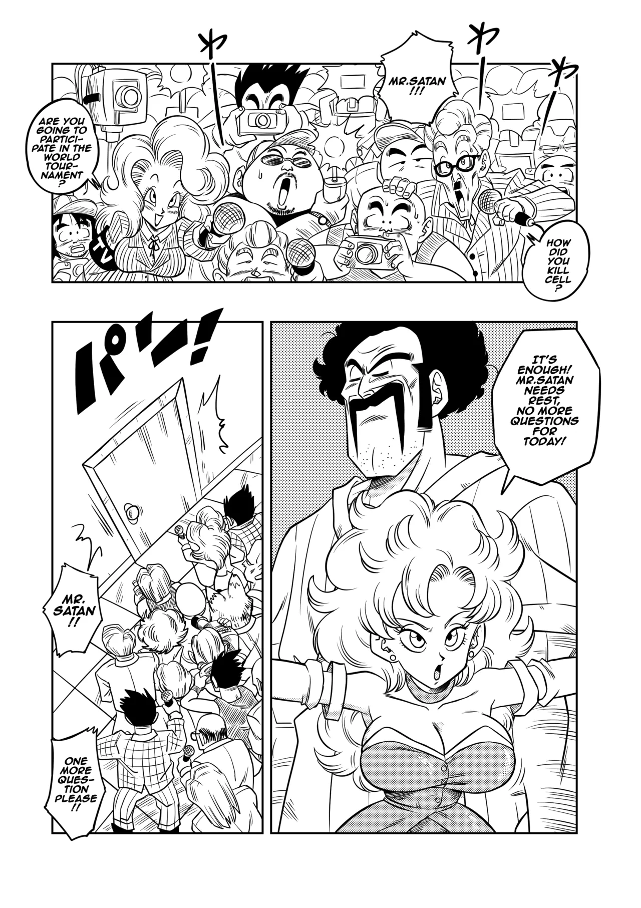 Mr. Satan's Secret Training Chapter 1 - page 2