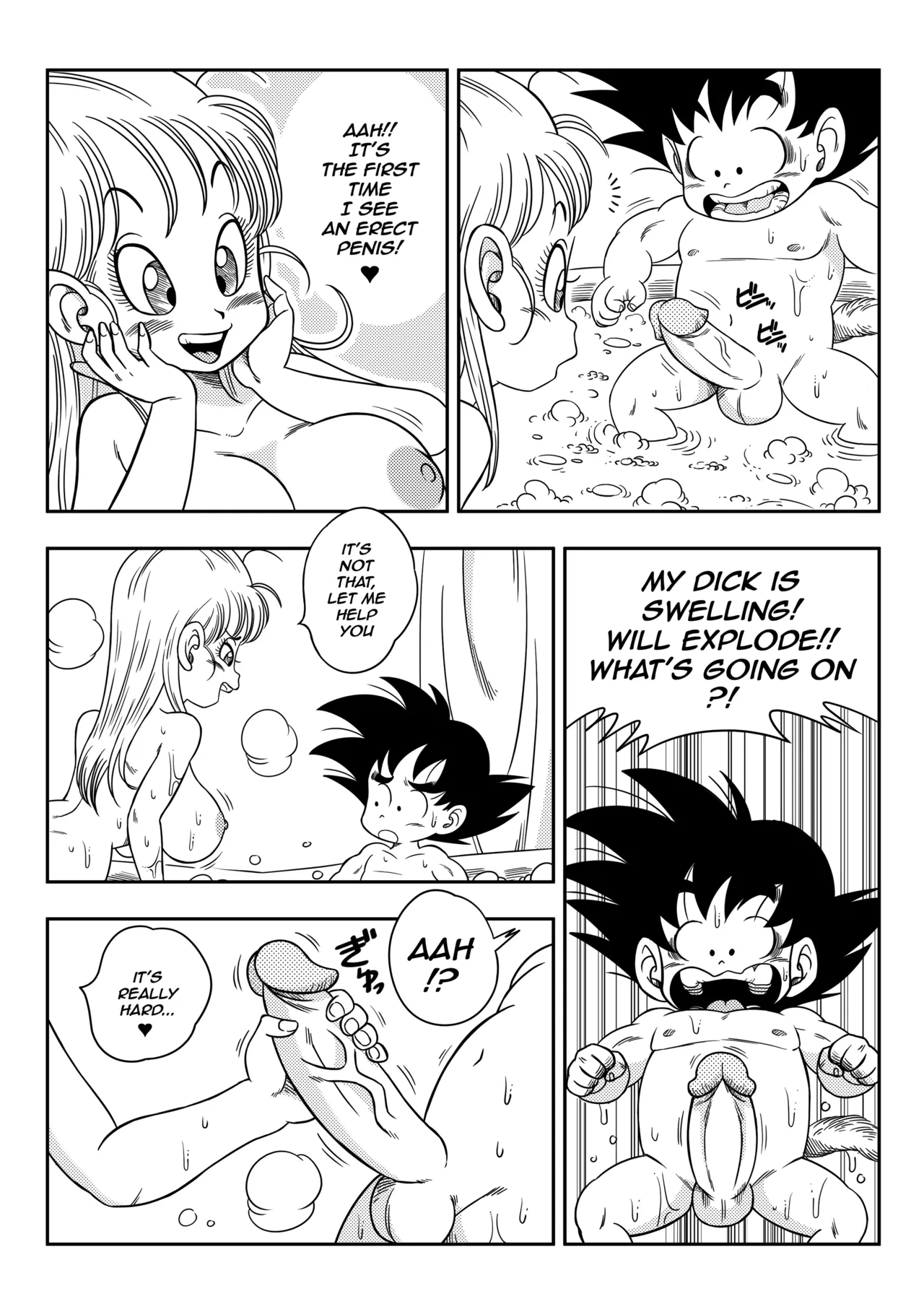 Dragon Ball - Episode 1: Sex in the Bath Chapter 1 - page 6
