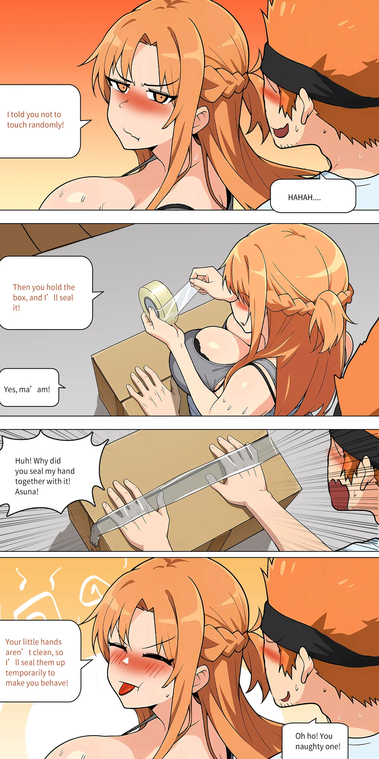 Asuna family 1-42 Chapter 1-40 - page 379
