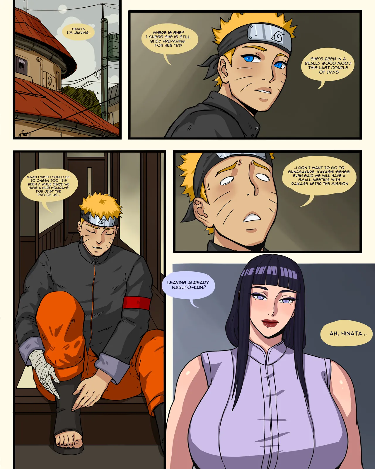 Konoha Shinobi's Affair 3 Chapter 1 - page 5