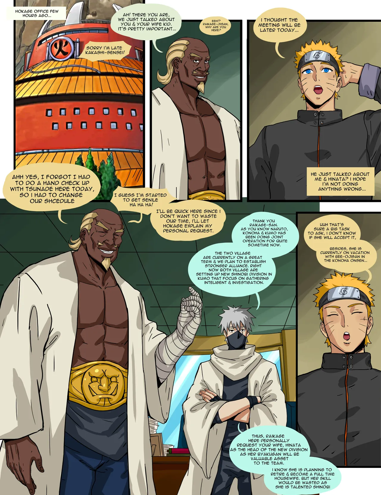 Konoha Shinobi's Affair 3 Chapter 1 - page 54