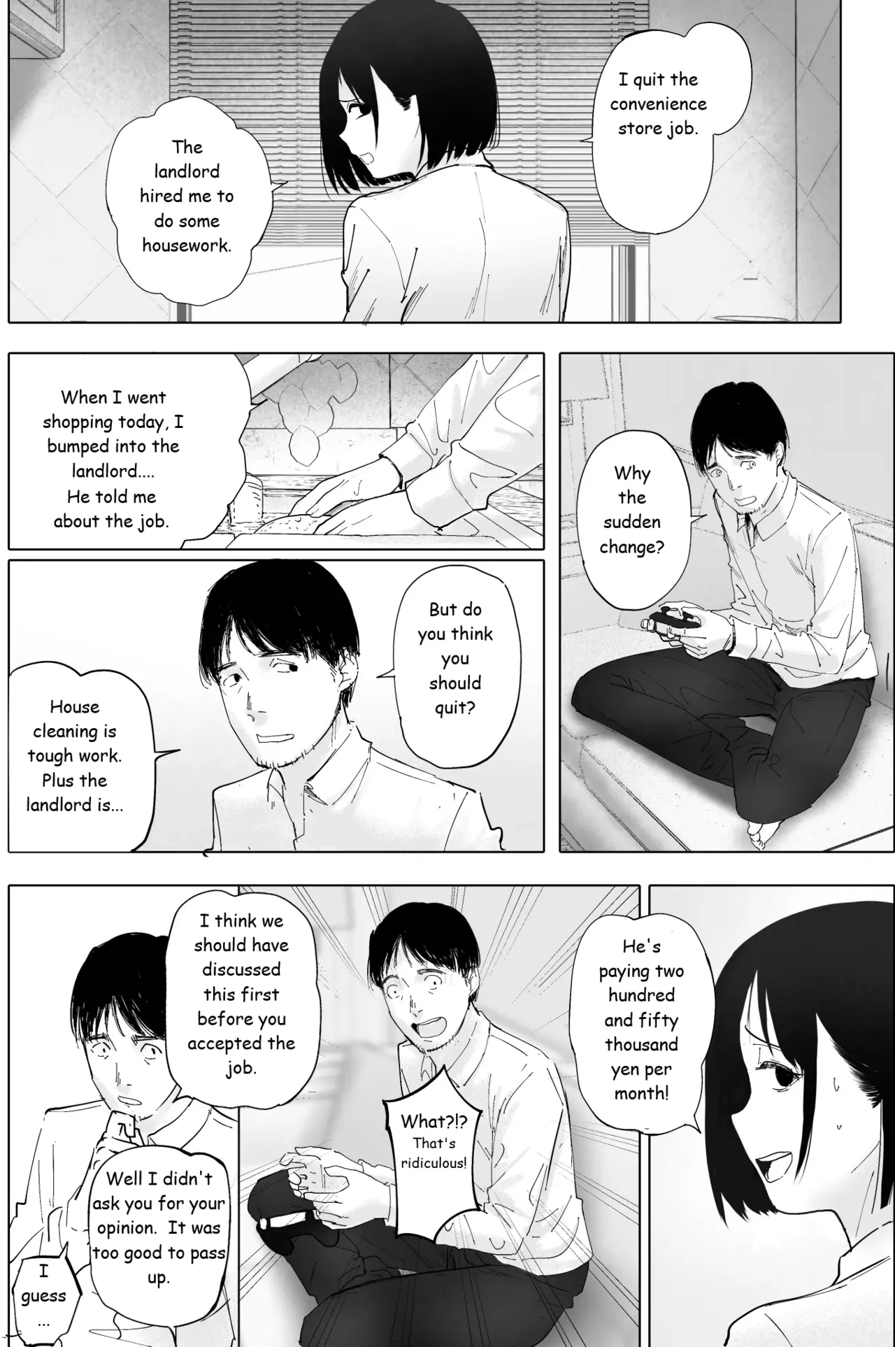 Sakkin Zuke no Hitozuma -Kimura Mina to Kimodebu Oyaji no Ooya- 1 & 2 Chapter 1 - page 16