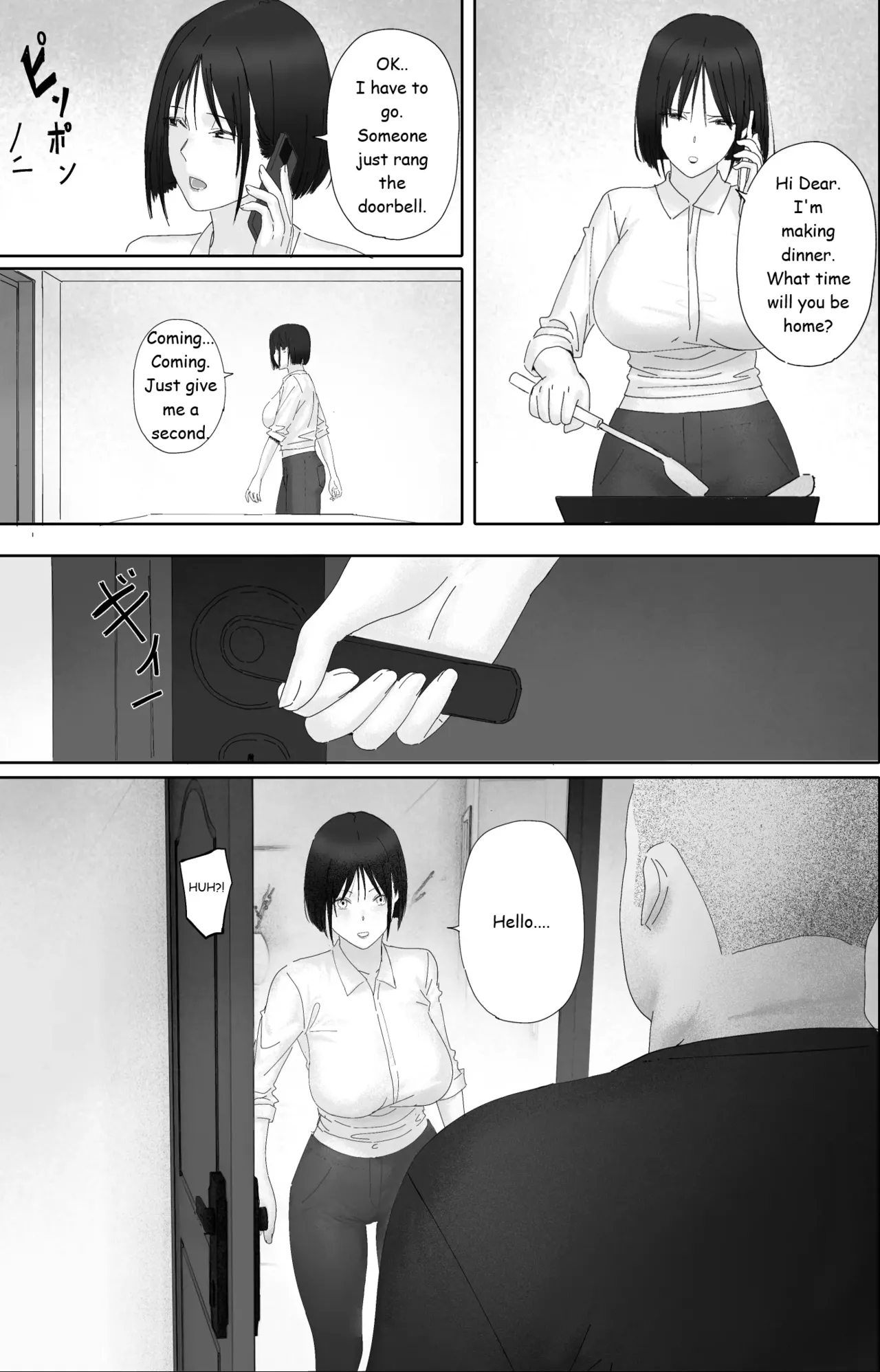 Sakkin Zuke no Hitozuma -Kimura Mina to Kimodebu Oyaji no Ooya- 1 & 2 Chapter 1 - page 64