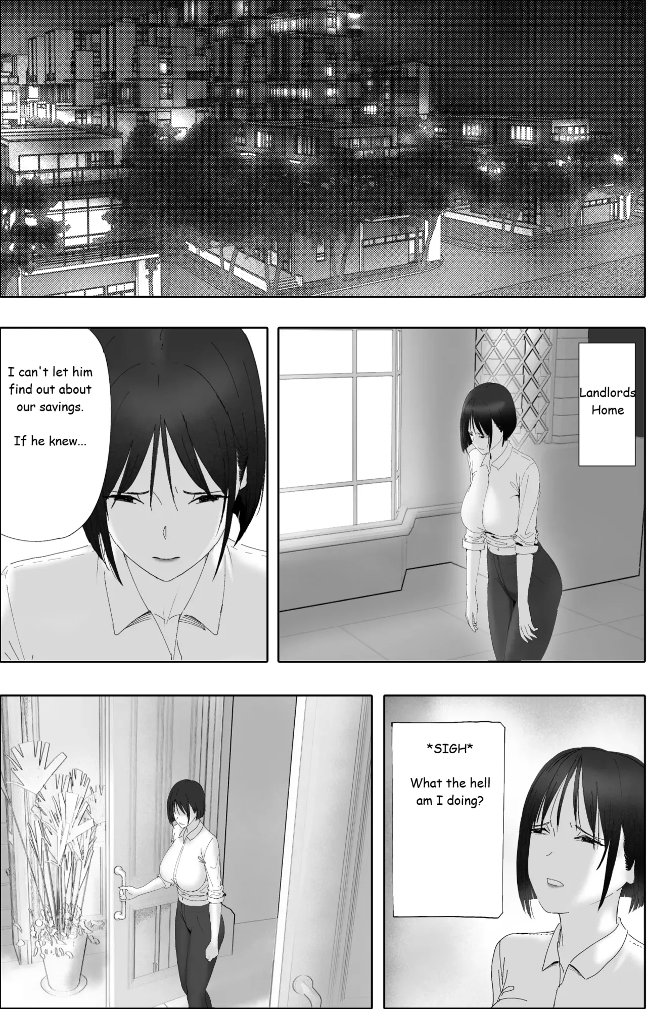 Sakkin Zuke no Hitozuma -Kimura Mina to Kimodebu Oyaji no Ooya- 1 & 2 Chapter 1 - page 76